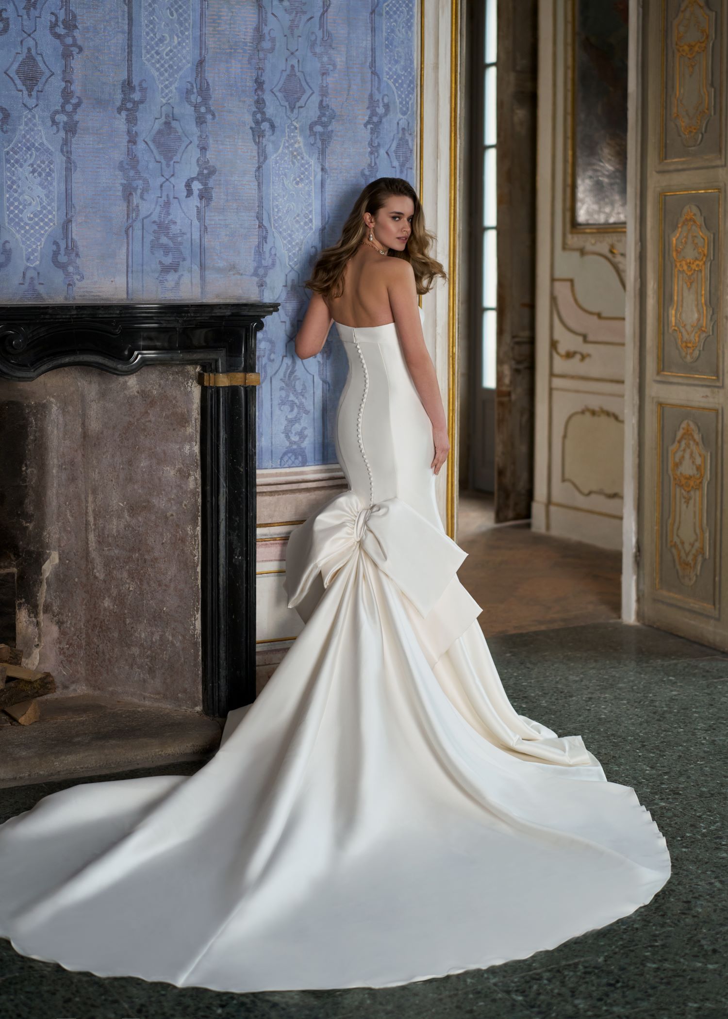 Hervé Paris Novel Nash robe de mariée droite