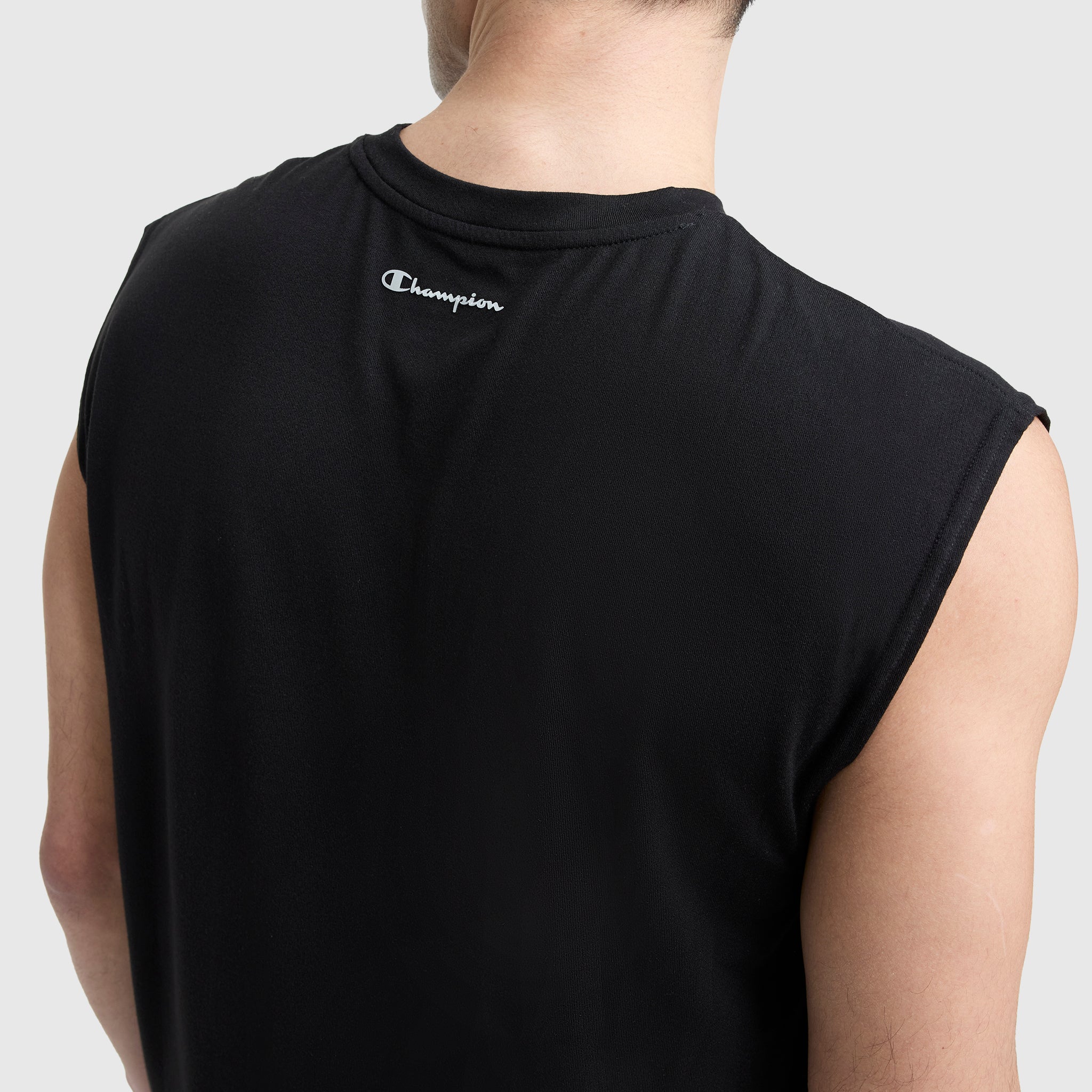 Champion Sport Crewneck Muscle Tee t-shirt noir homme