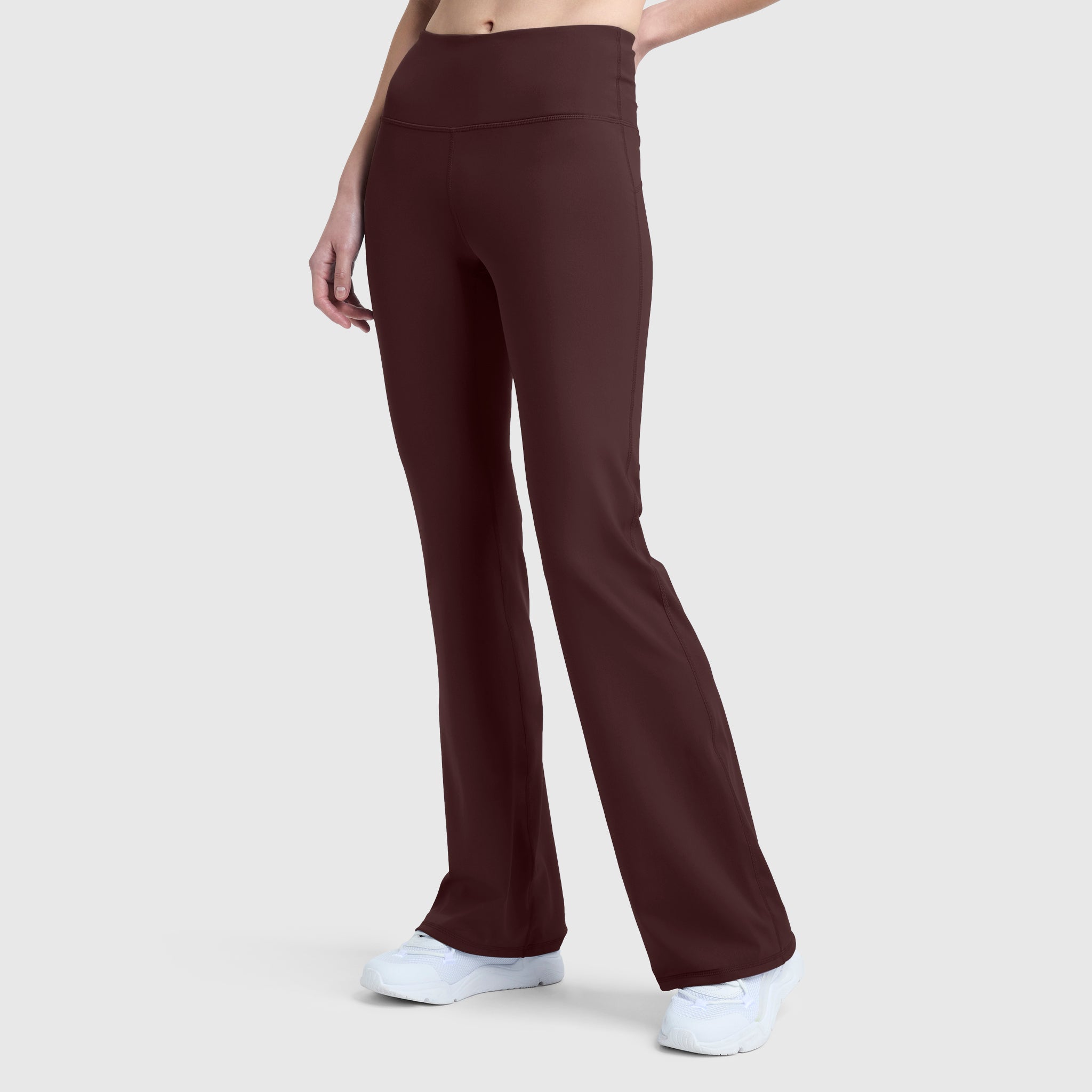 Champion Soft Touch Flare legging évasé marron chocolat anti-odeur