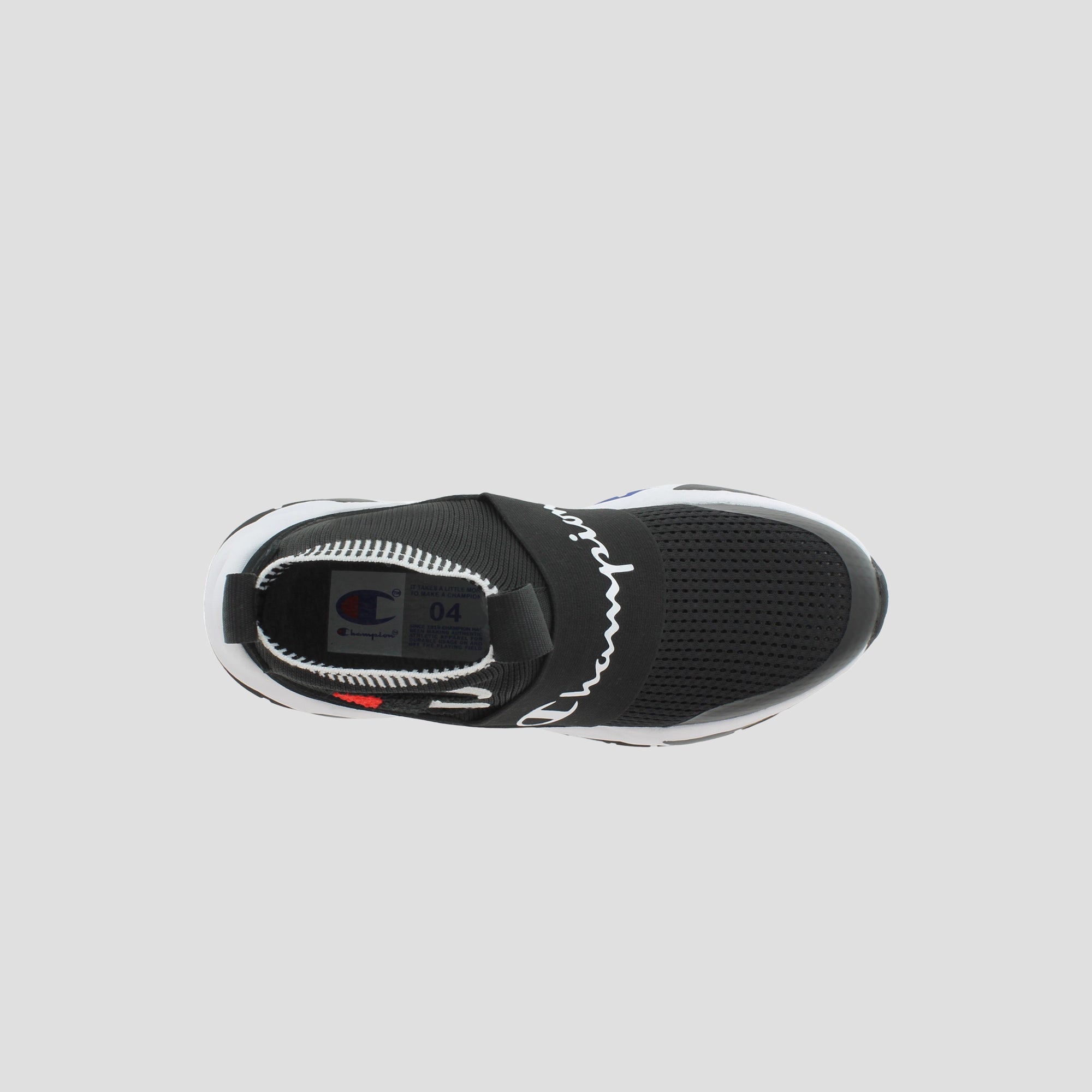 Champion Rally Pro baskets enfant noir montantes knit