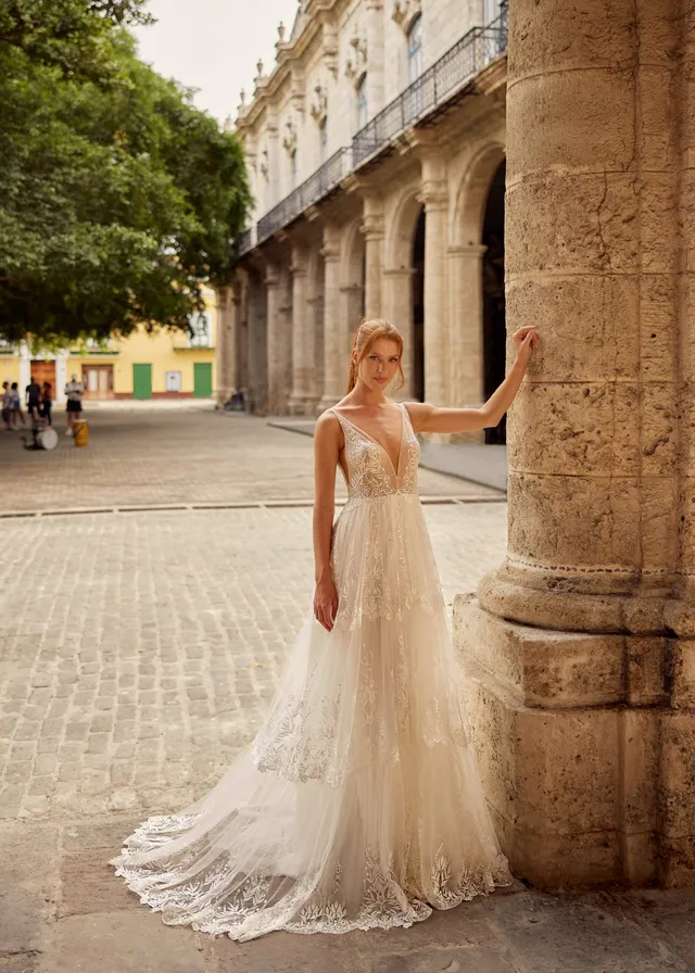 Hervé Paris Libre Lior robe de mariée ivoire cérémonie