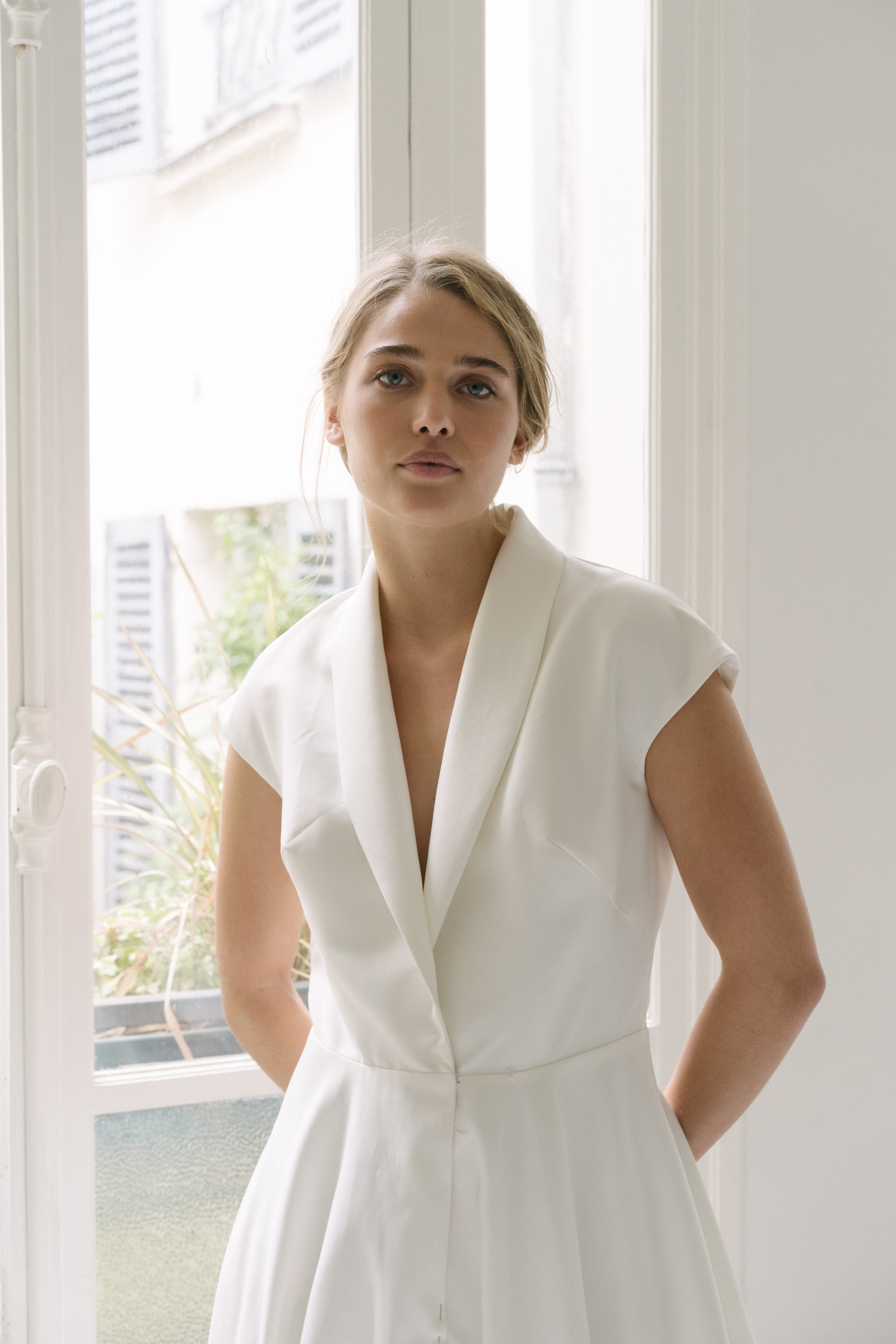 Maison Floret Sur-mesure Soren robe satin duchesse