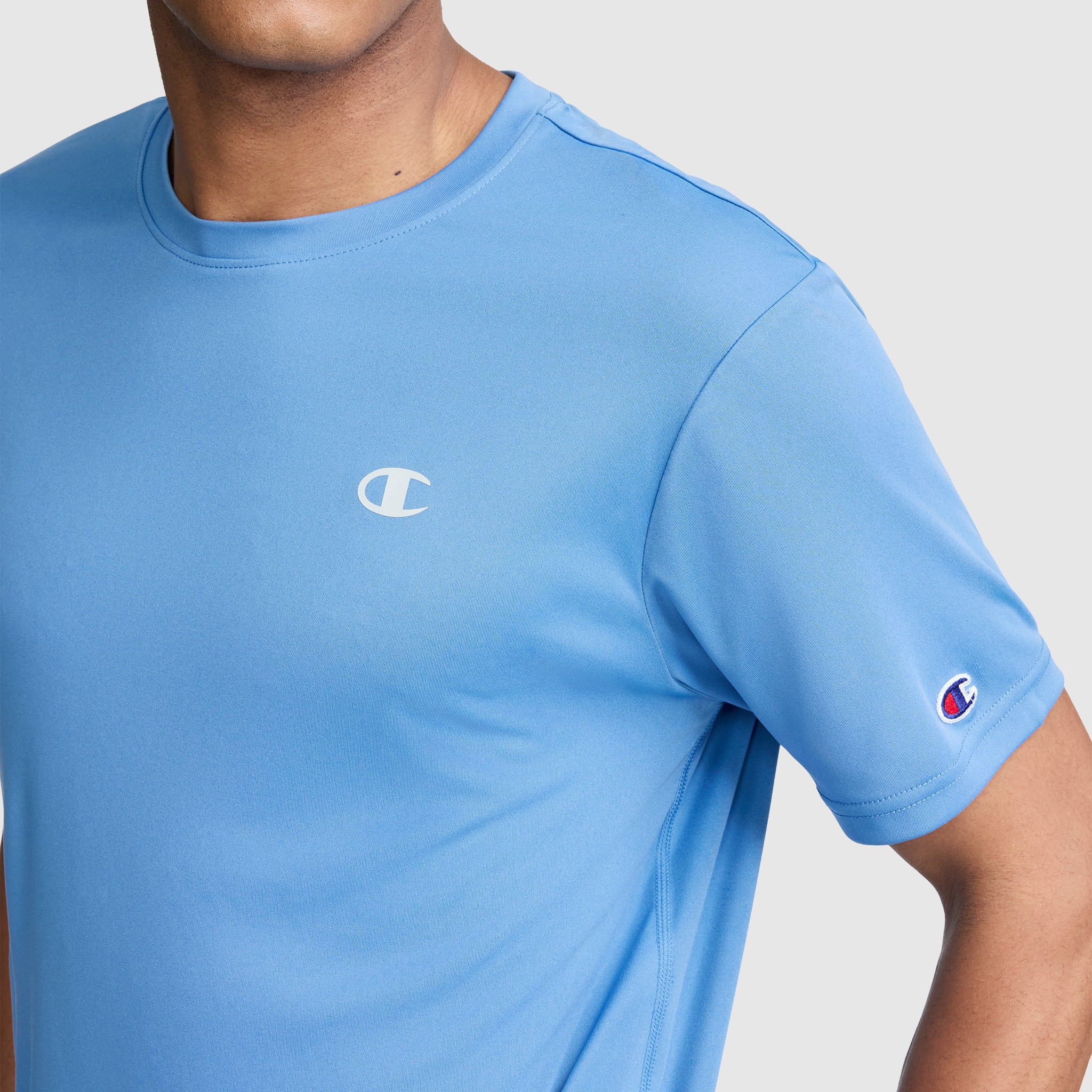 Champion Sport T-Shirt Reflective C Logo tee-shirt homme Riviera respirant