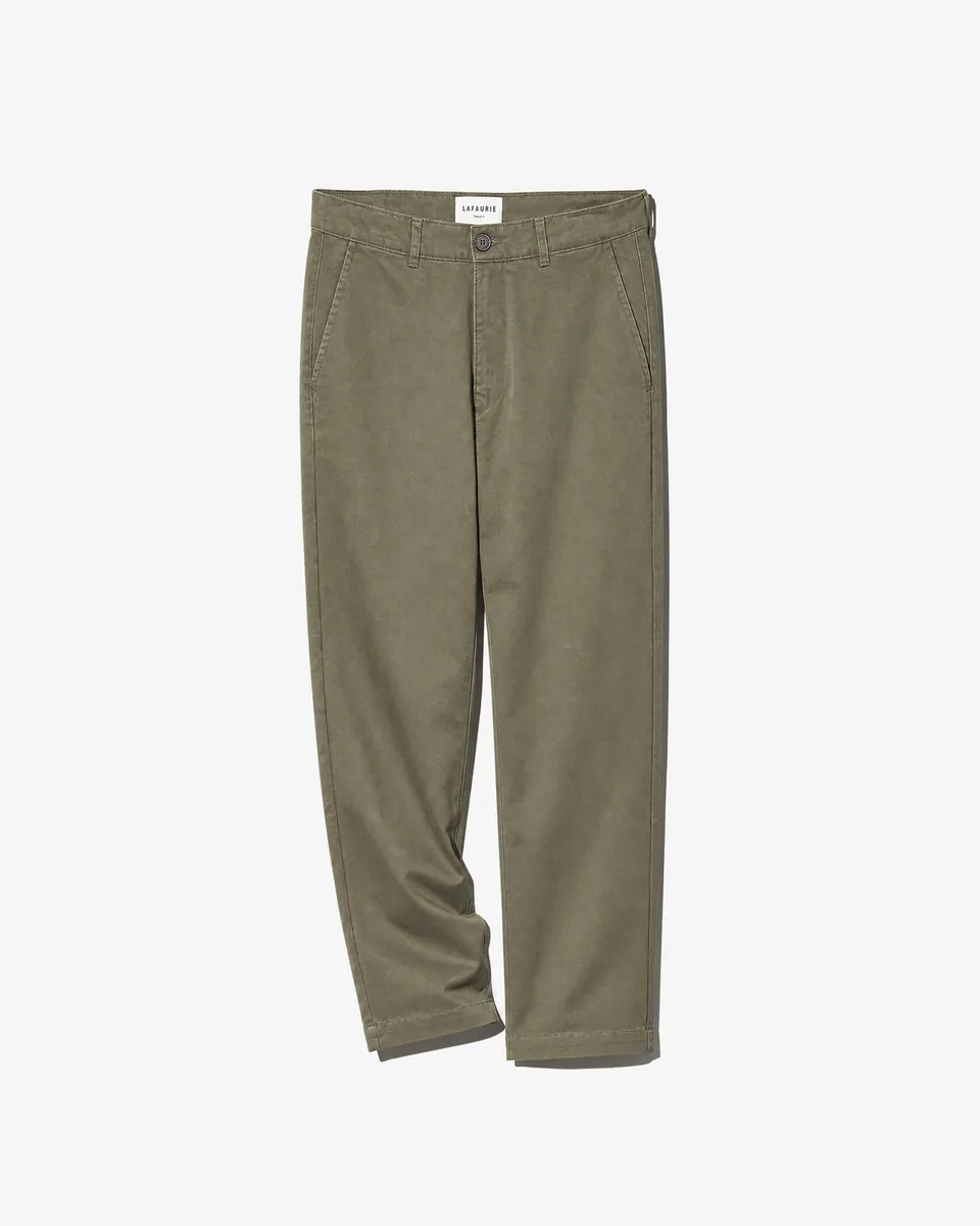 LAFAURIE VICTOR Army pantalon chino coton coupe droite