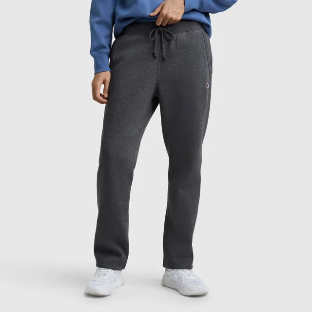 Champion Powerblend jogging droit gris molleton homme