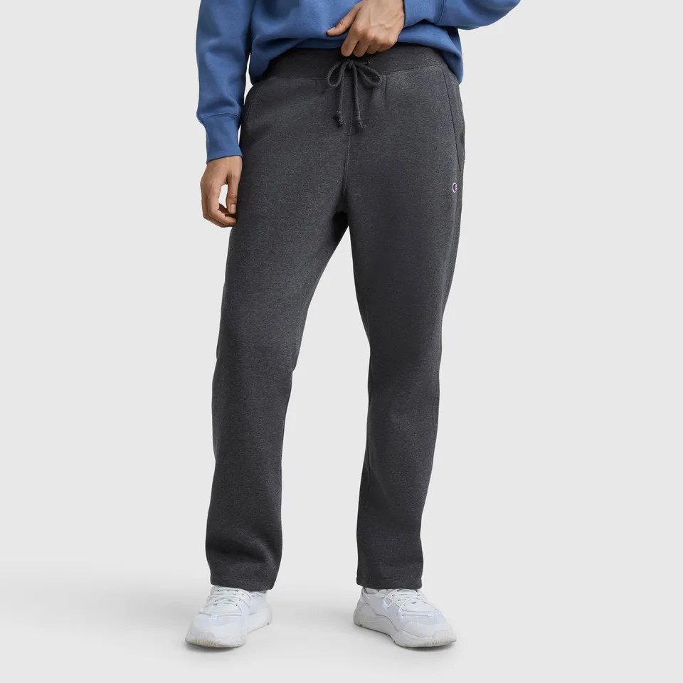 Champion Powerblend jogging droit gris molleton homme