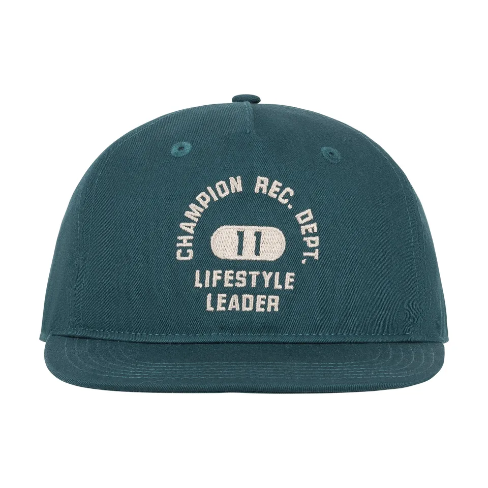 Champion Athletic Dept Flat Brim casquette vert