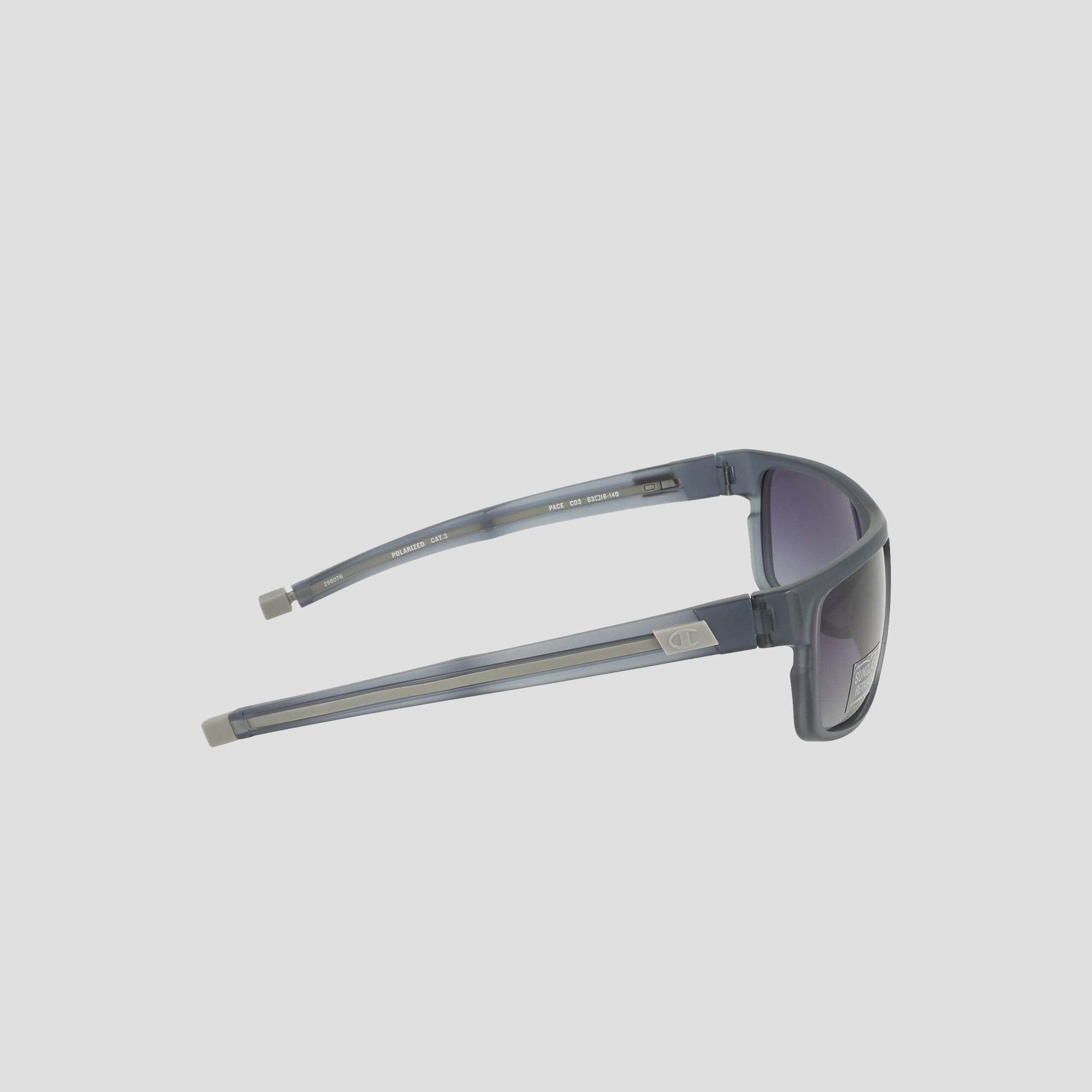 Champion Wrap Large lunettes soleil polarisées grises