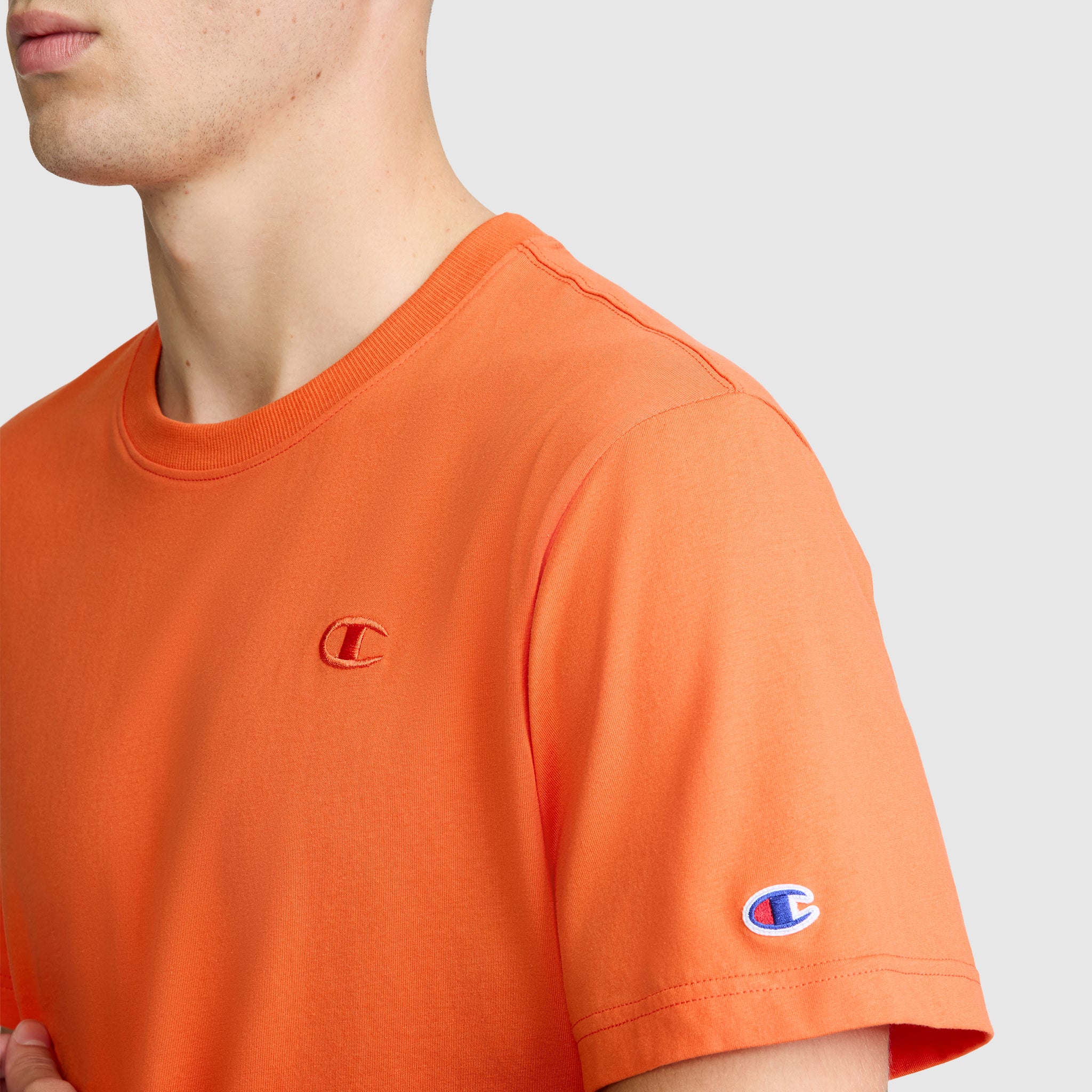 Champion Classic T-Shirt C Logo t-shirt homme Tiger Lilly coton
