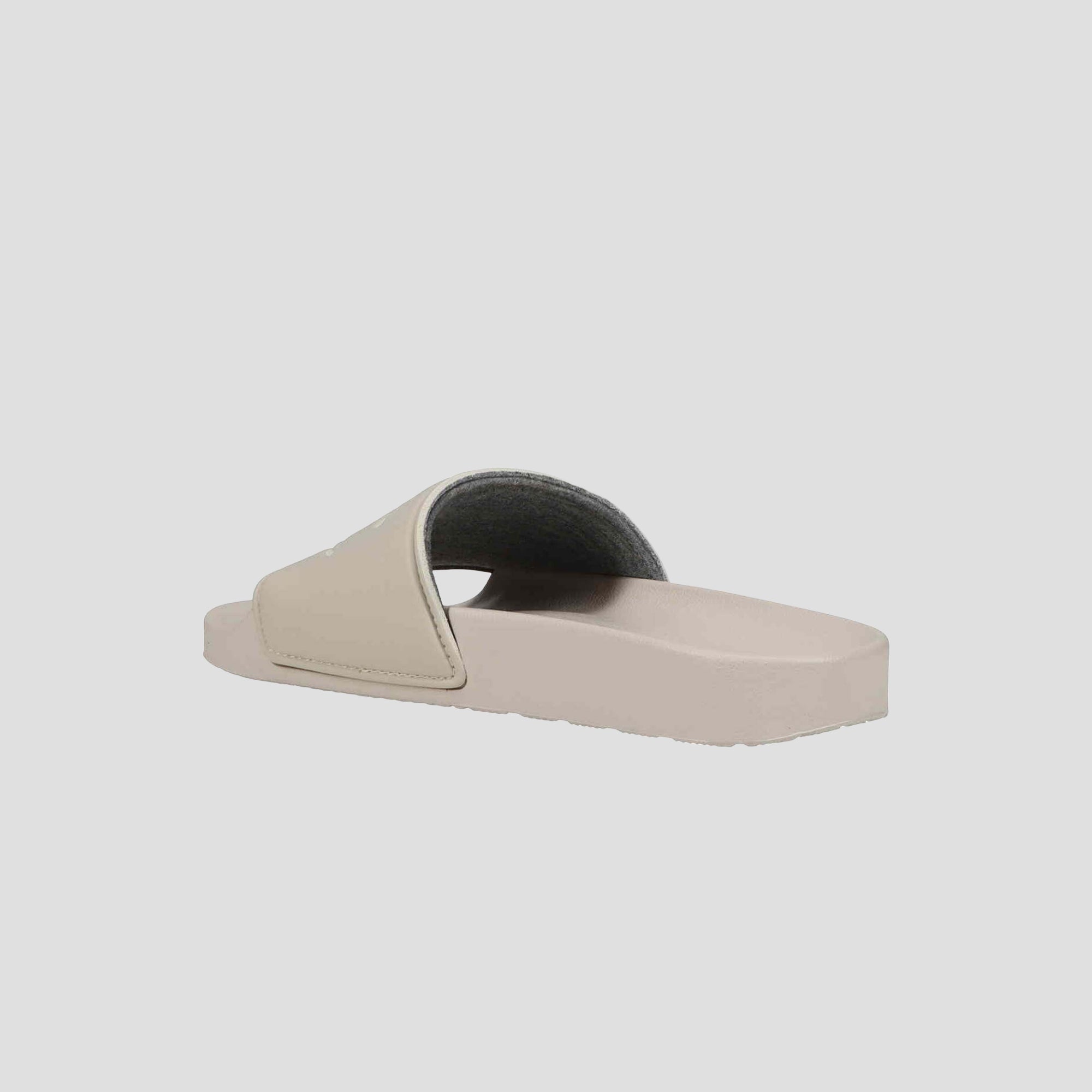 Champion IPO Slide Claquette Femme Beige/Chalk Logo C