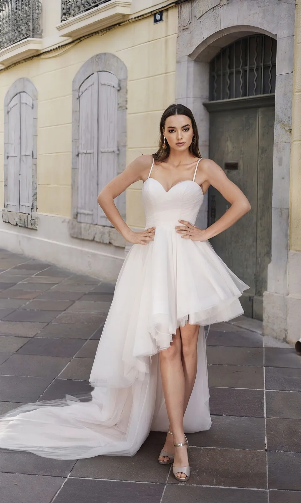 Le Jour de Notre Oui CHARLOTTE robe de mariée satin sirène