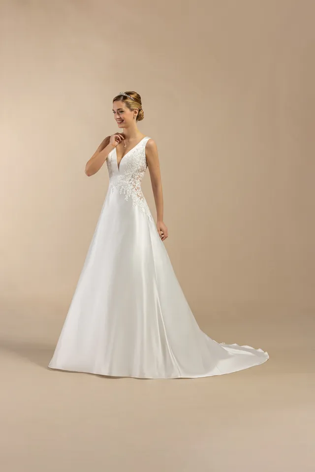 Le Jour de Notre Oui Beverly robe de mariée blanche