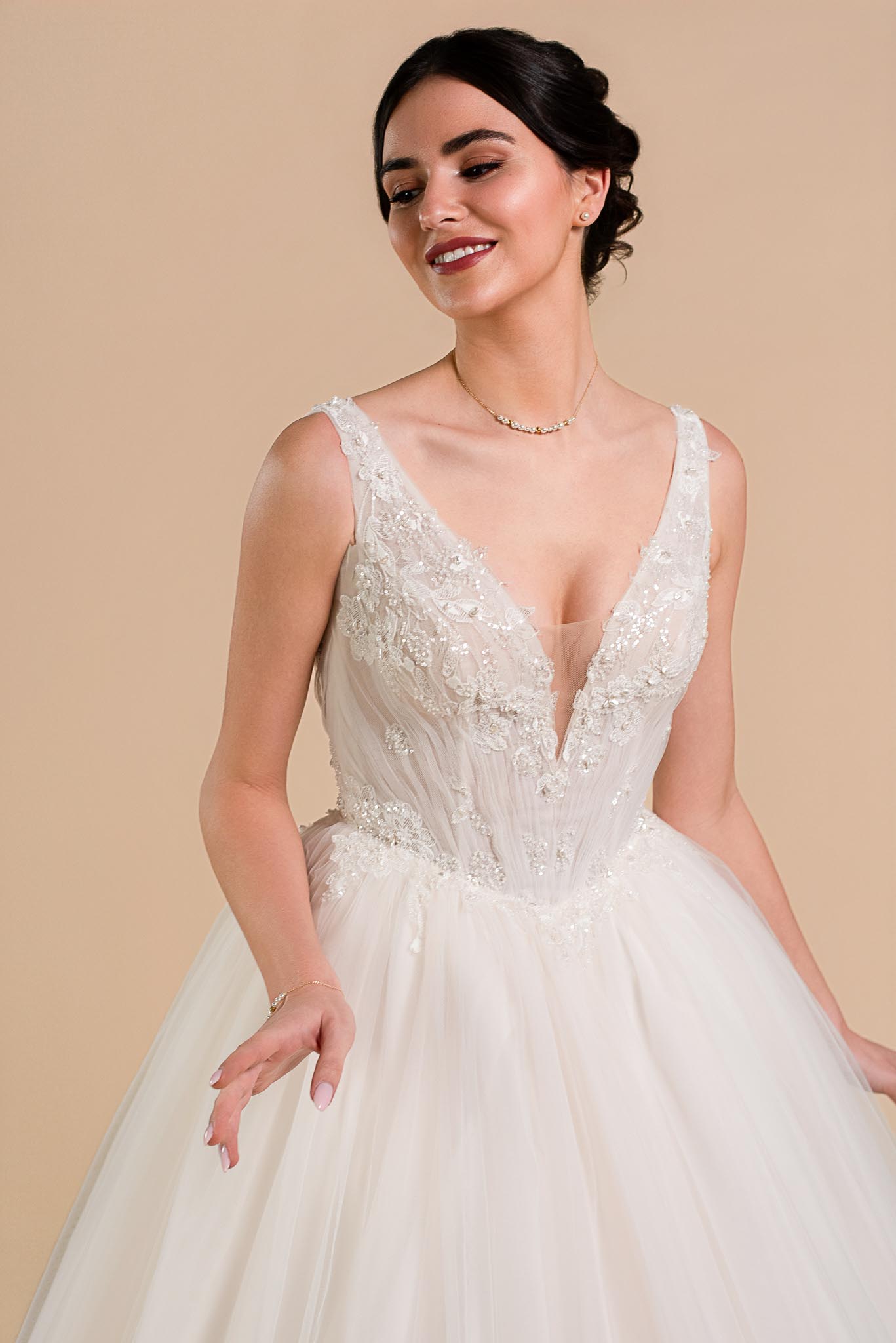 Le Jour de Notre Oui Robes de mariée ILEM robe fluide simple