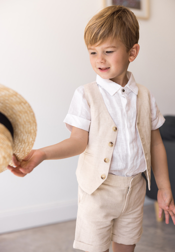 Le Jour de Notre Oui Arsène Lin tenue enfant short