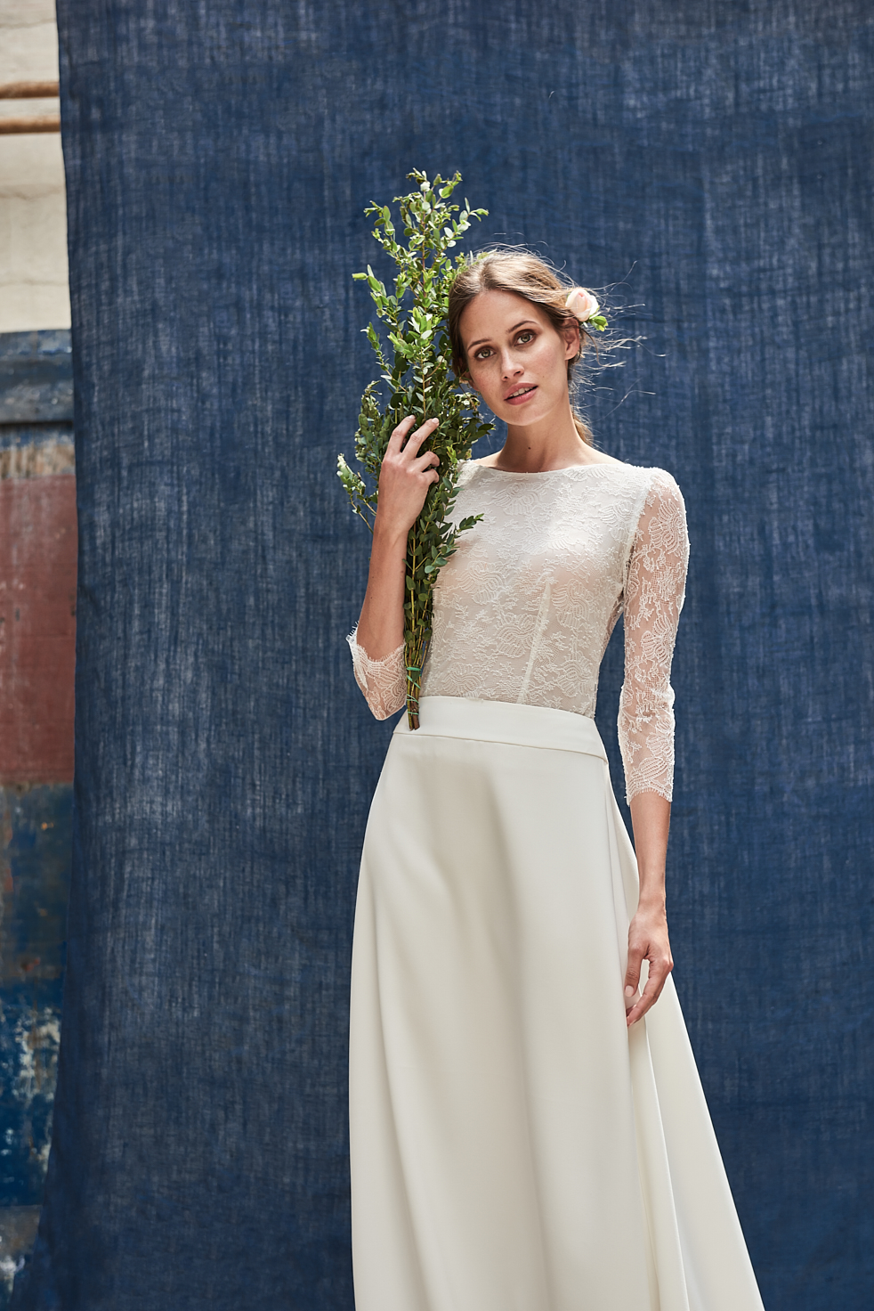 Maison Floret Sur-mesure Aaron robe mariée dentelle