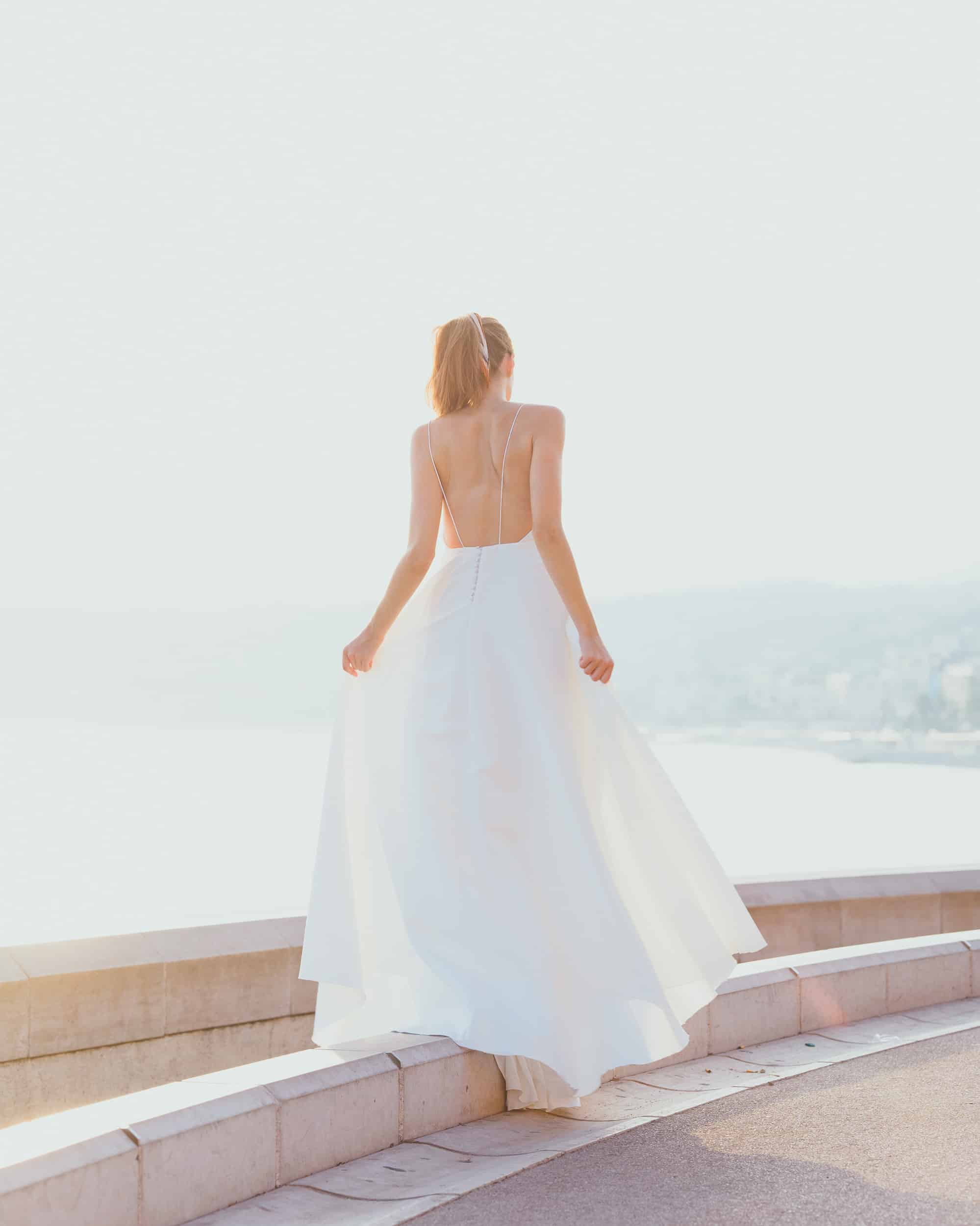 Maison Floret Sur-mesure Federico robe de mariée satin