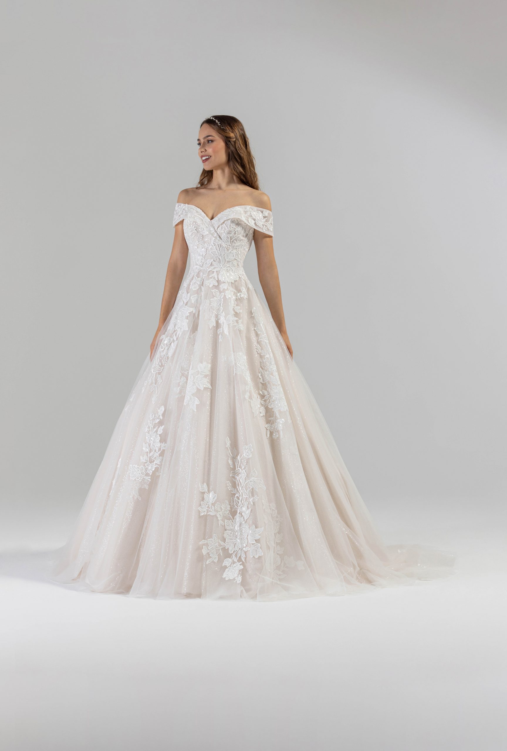 Le Jour de Notre Oui Luciole robe de mariée longue blanche