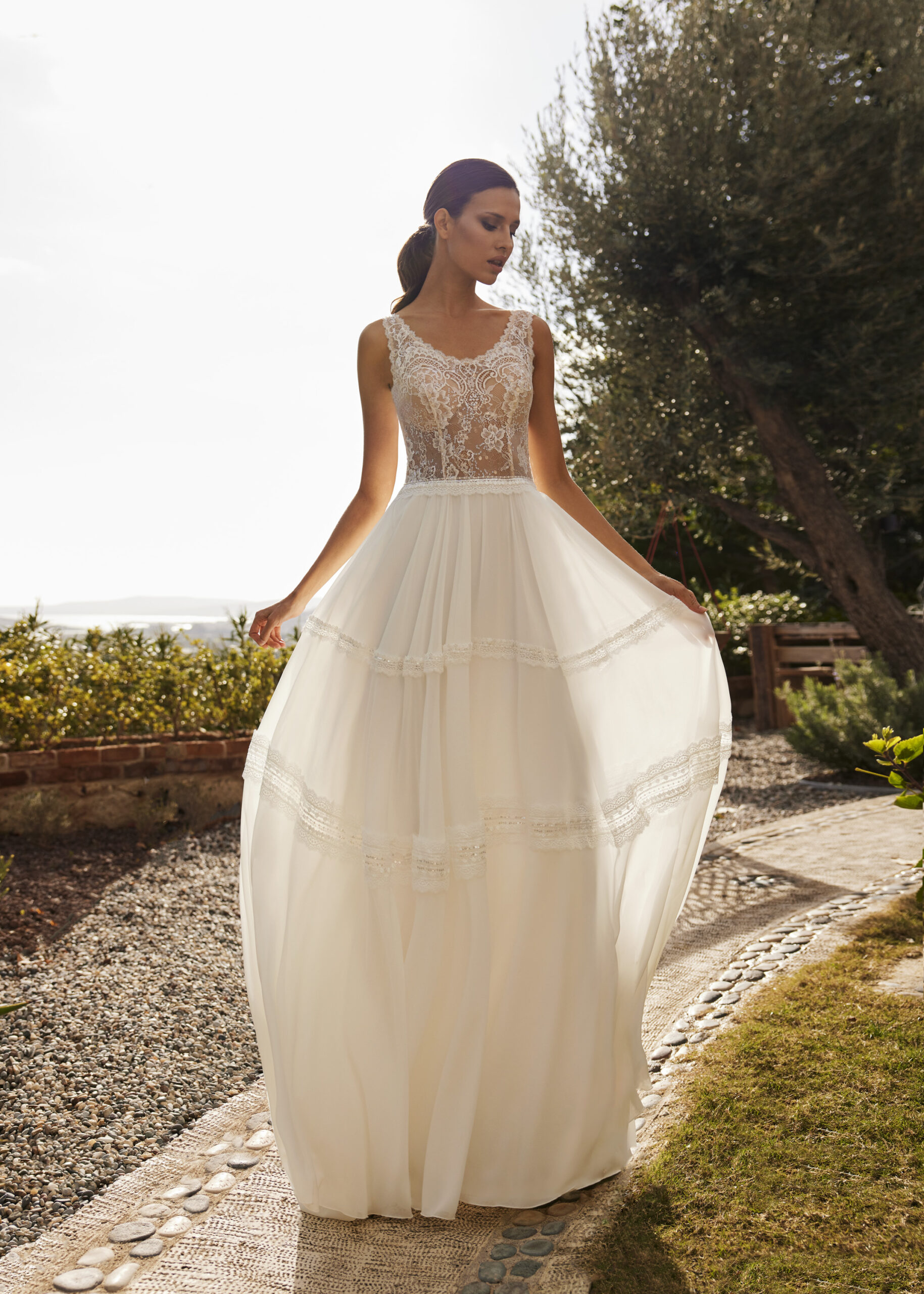 Hervé Paris My Freedom Avril Robe de Mariée Blanche
