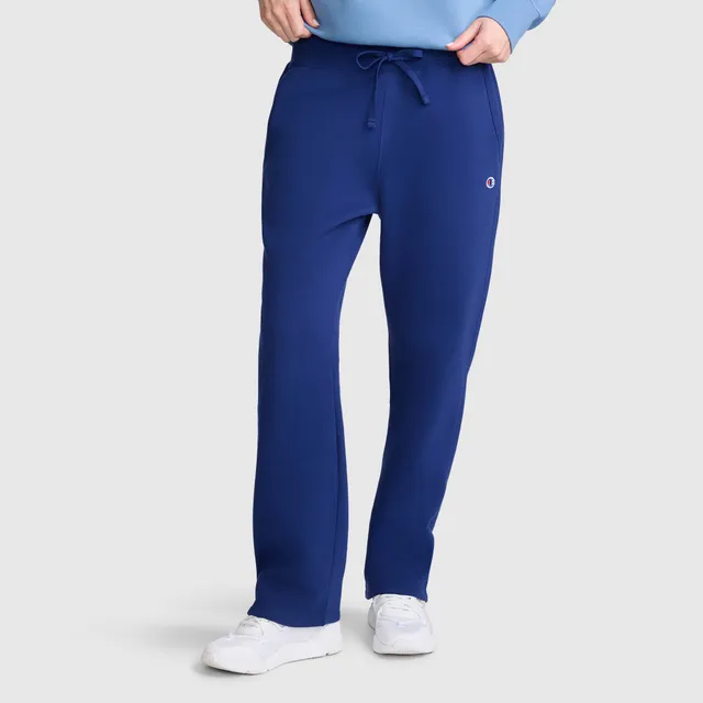 Champion Powerblend jogging droit bleu molleton homme