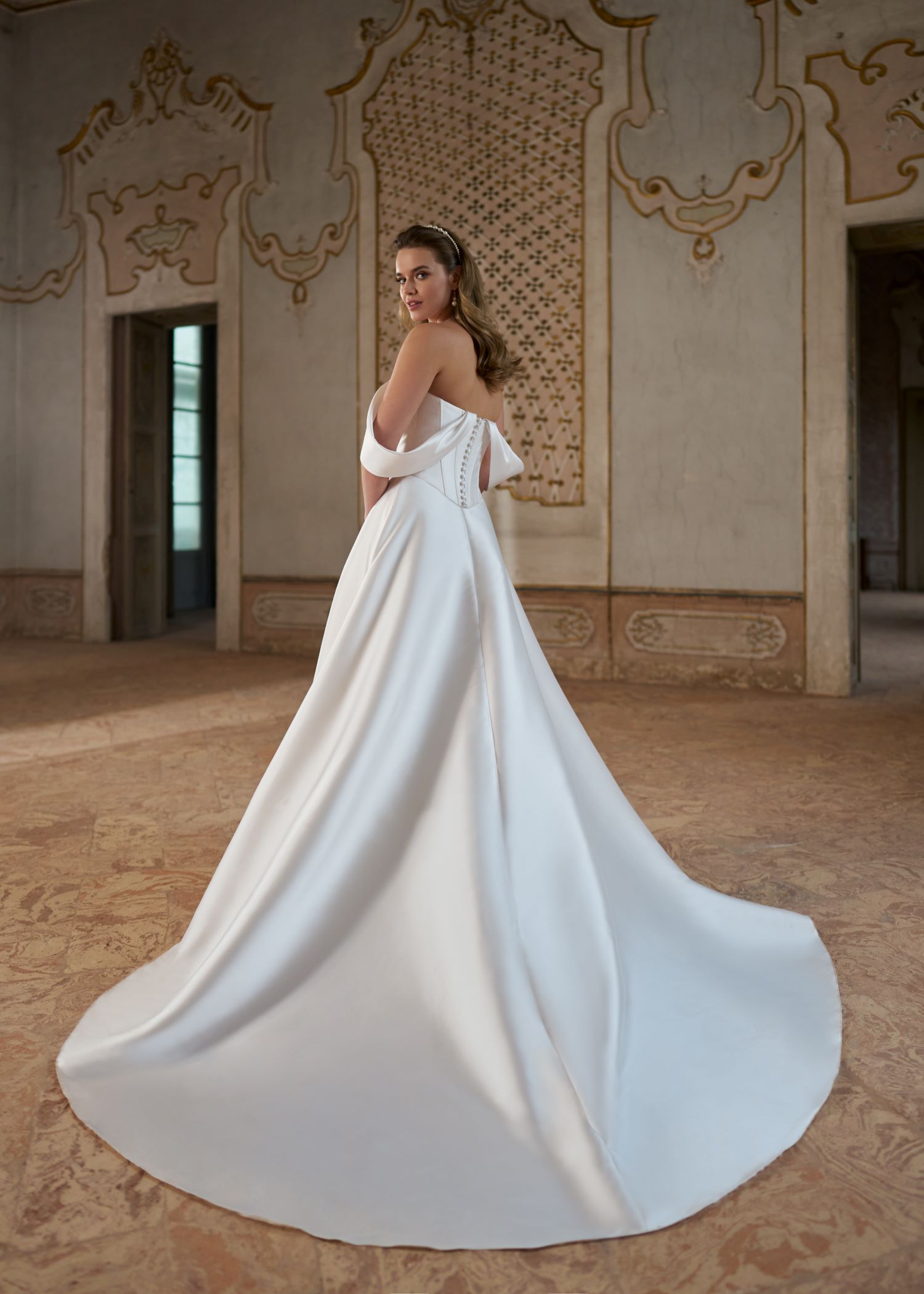 Hervé Paris Mix & Match Noor haut de mariée bustier ivoire