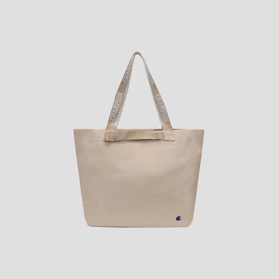 Champion Miller Coated Shopper tote bag champagne frost