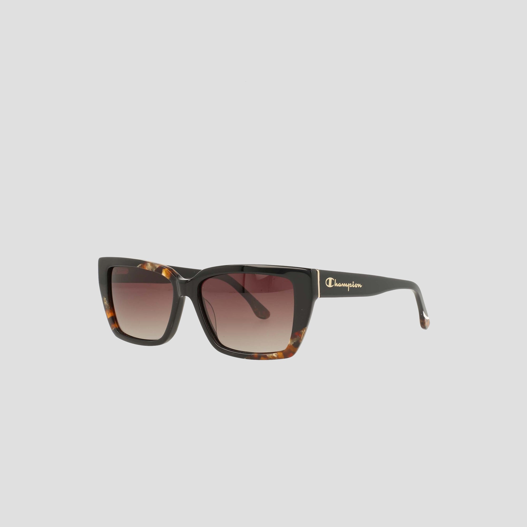 Champion Slim Rectangle Lunettes de soleil Black Taupe