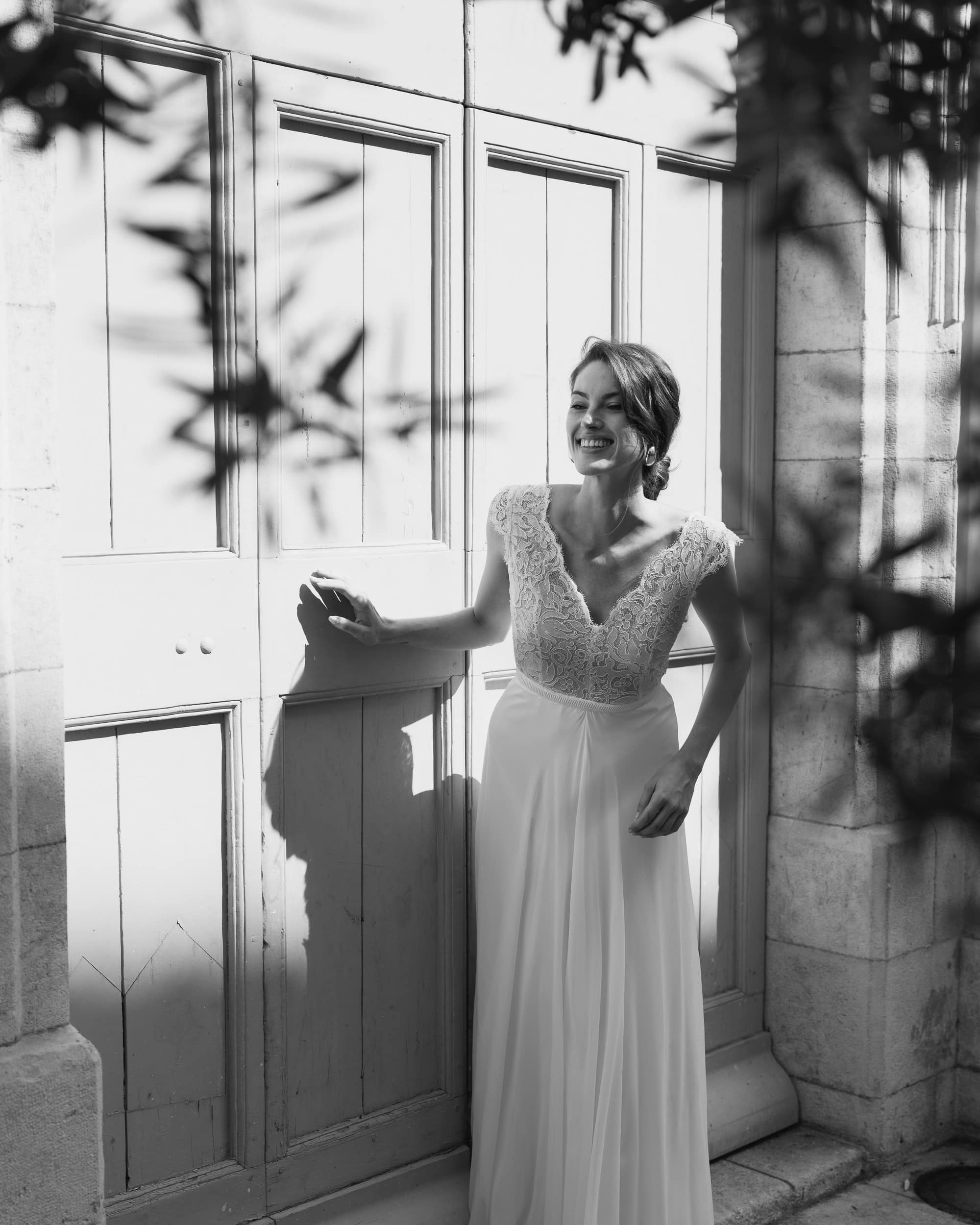 Maison Floret Sur-mesure Marcello robe dentelle Calais
