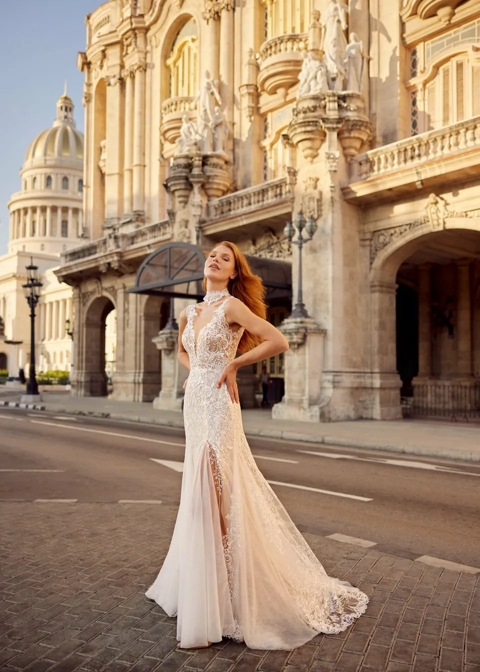 Hervé Paris Libre Luella-Z robe de mariée sirène