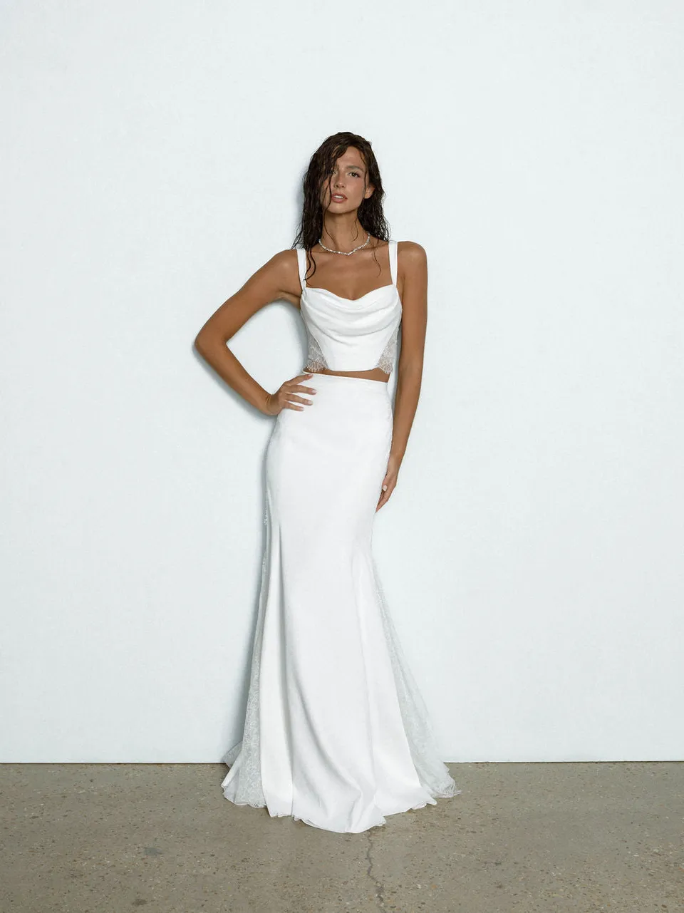 Rime Arodaky Bridal Love Pill robe de mariée crop top
