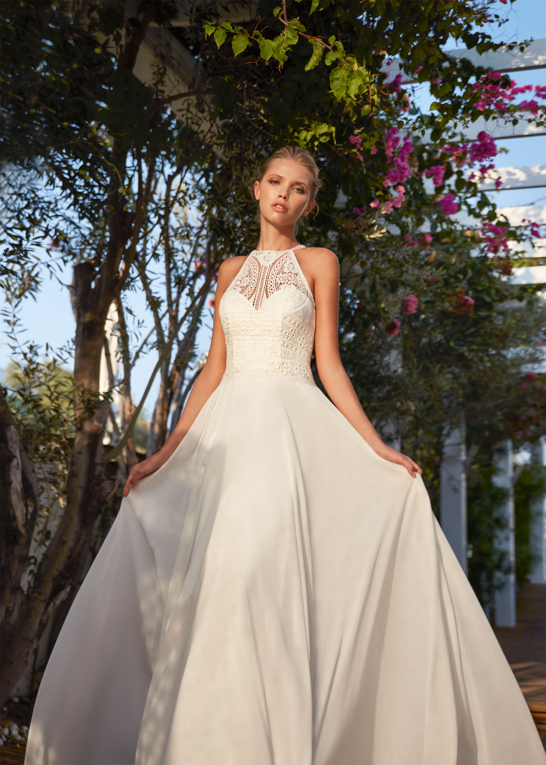 Hervé Paris Boho Destination Villars robe de mariée bohème