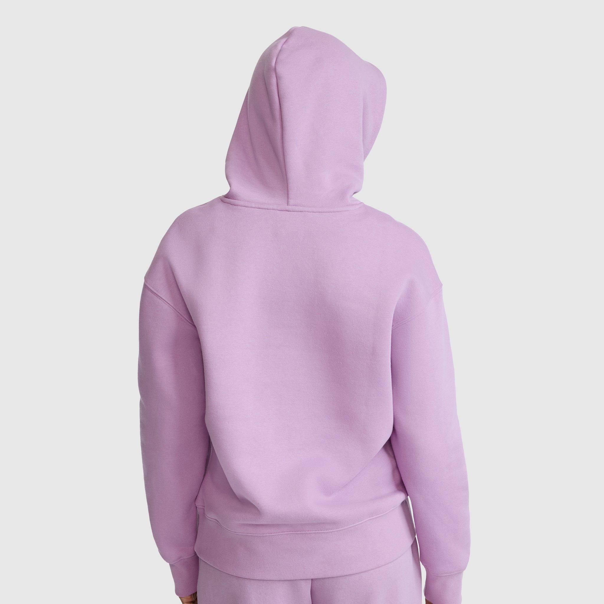 Champion Satin Applique sweat capuche violet femme