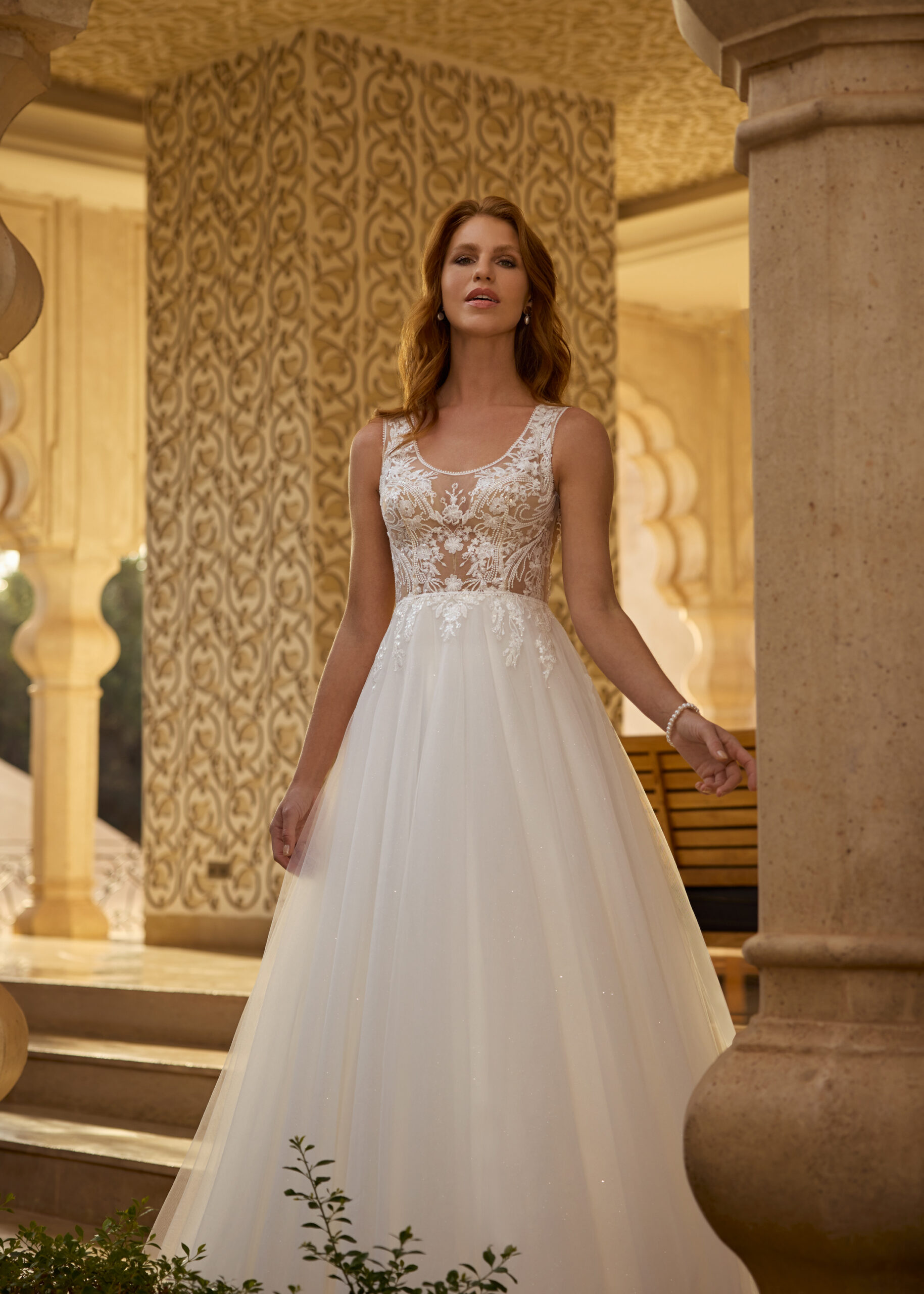 Hervé Paris Cherish Celine robe de mariée princesse tulle