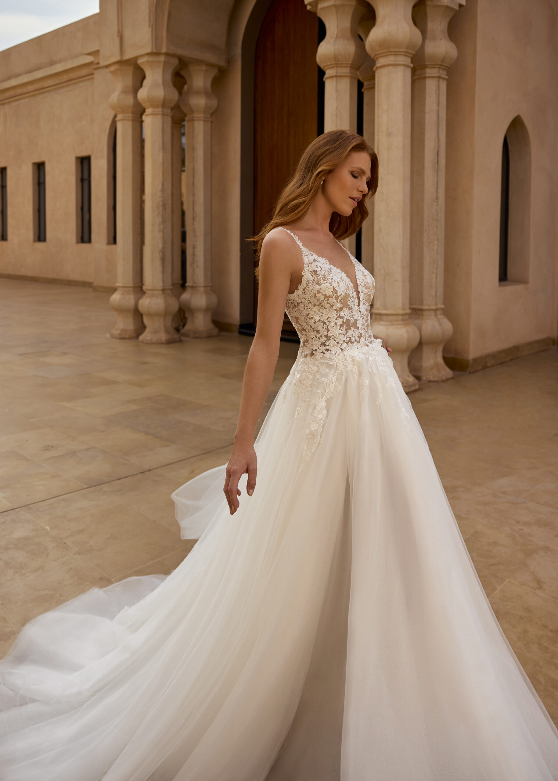 Hervé Paris Cherish Love Catherin robe de mariée dentelle