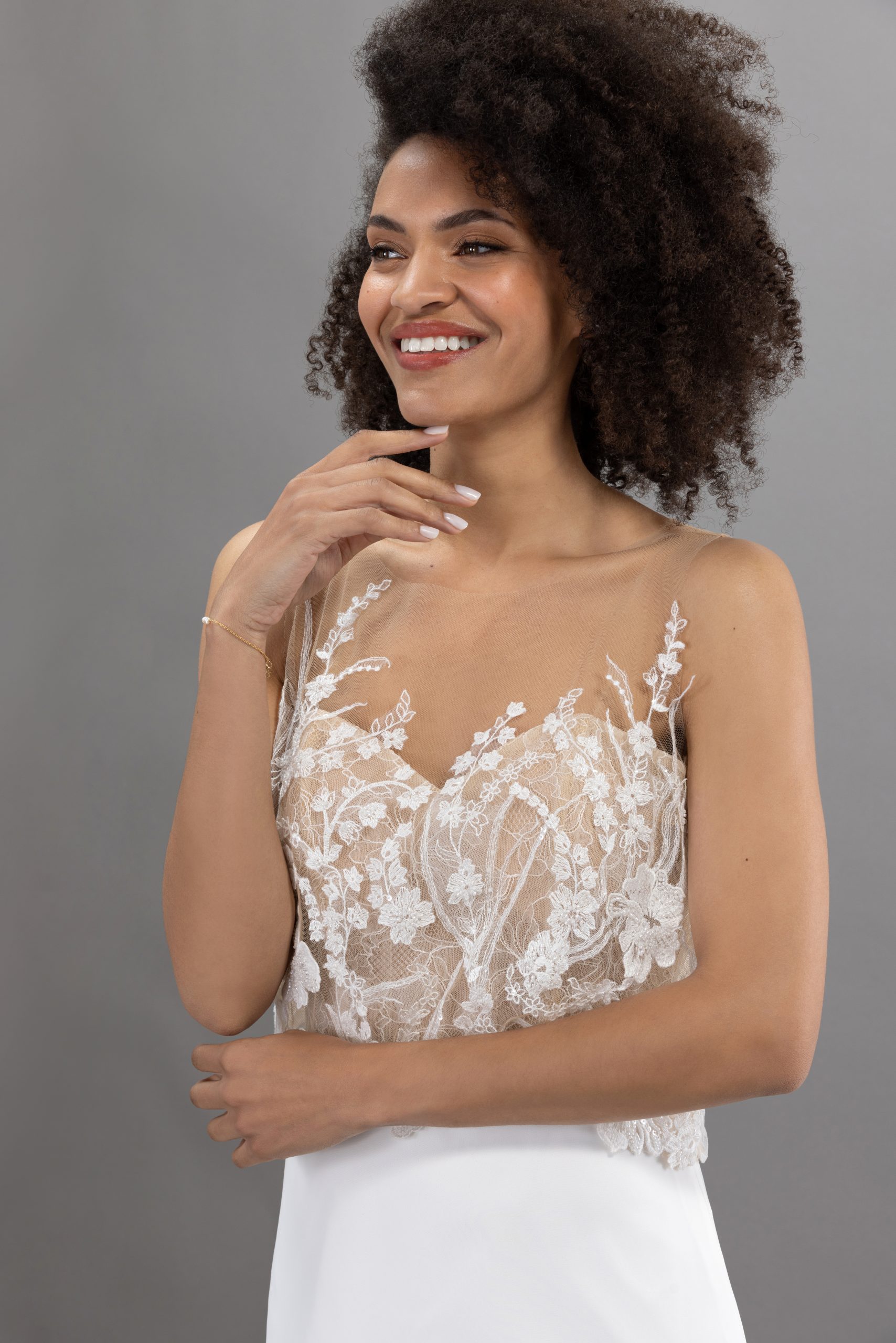 Le Jour de Notre Oui Fluette robe de mariée blanche