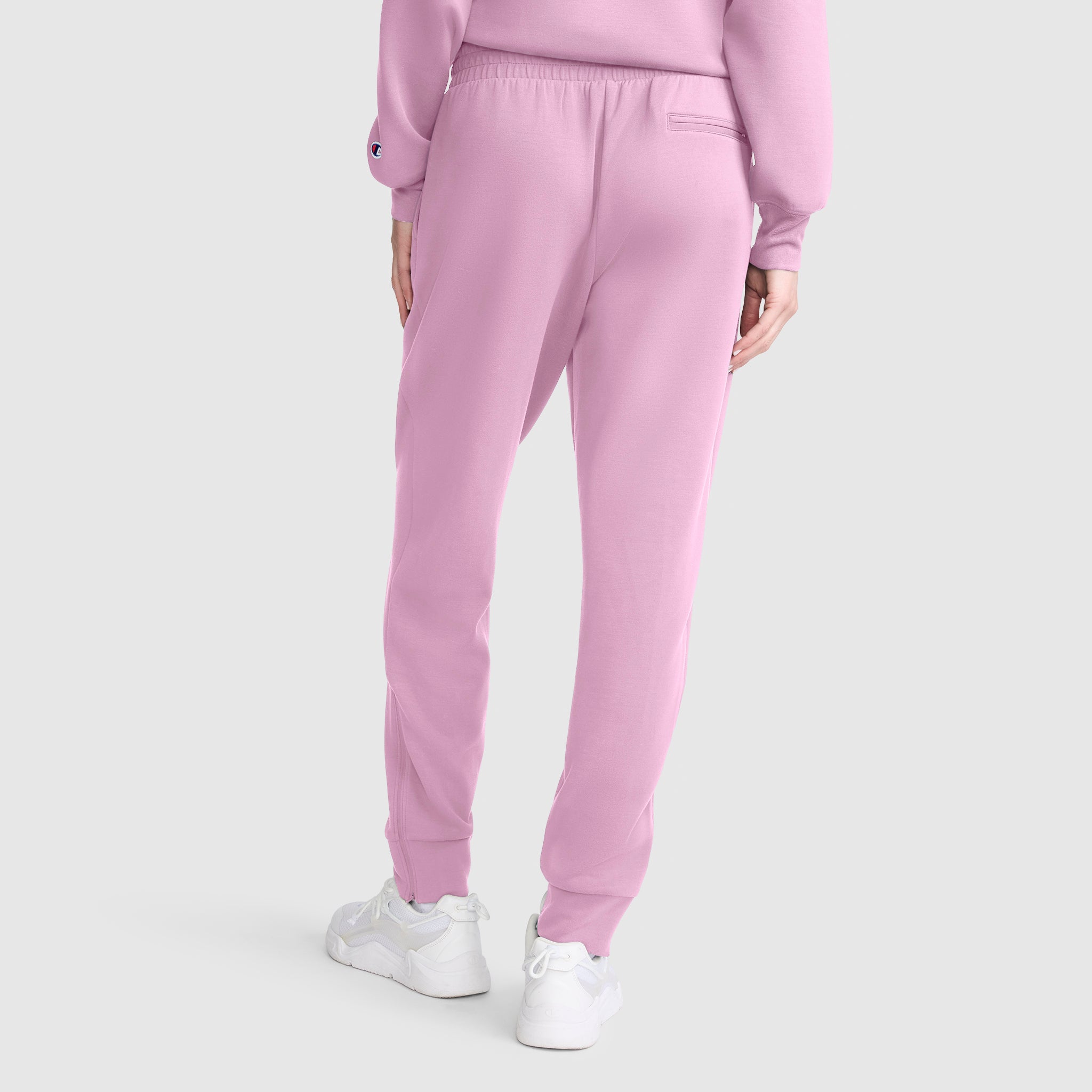 Champion Taper Leg Jogger jogging femme violet Smoky Grape zips