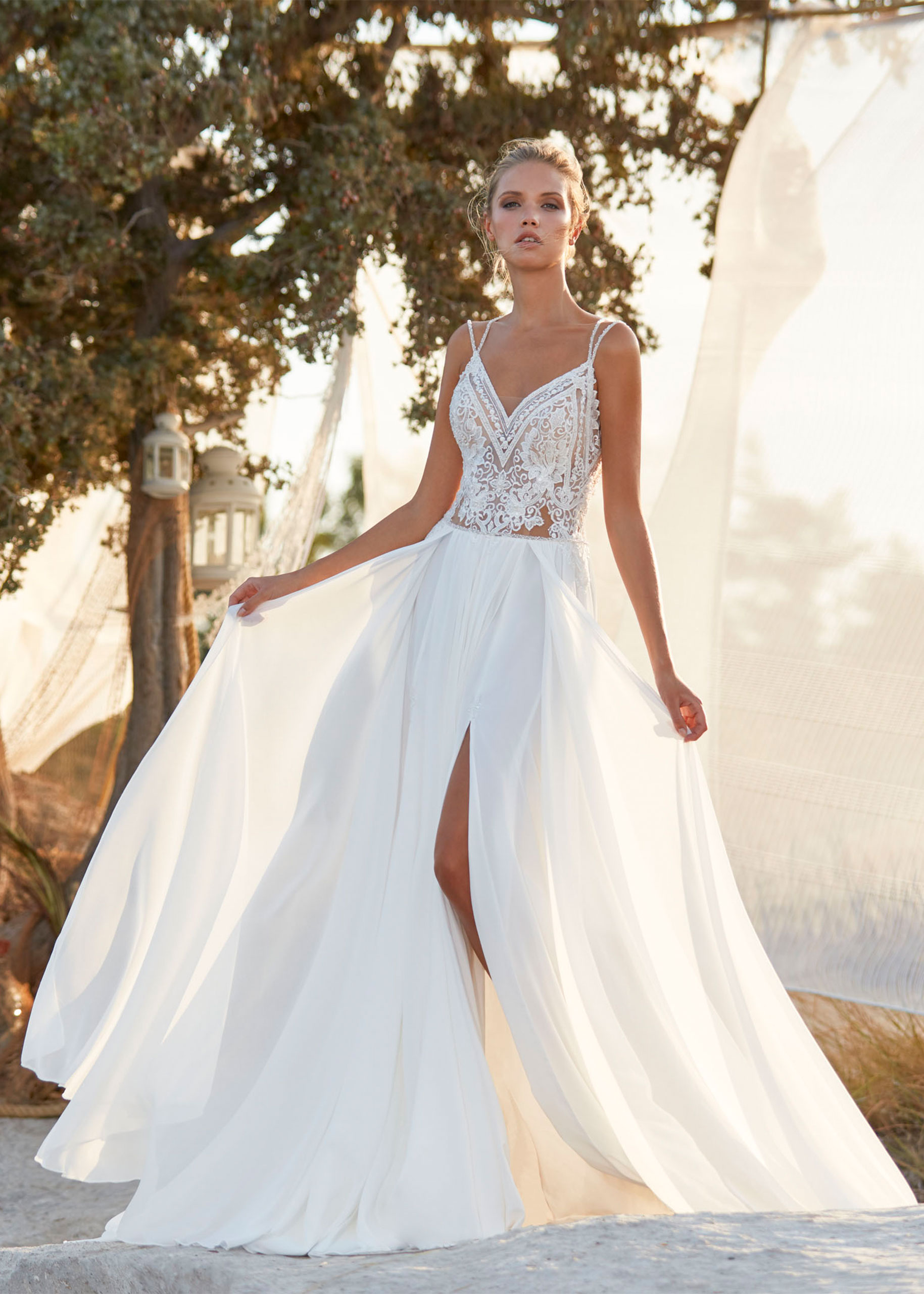 Hervé Paris Boho Destination Varzy robe de mariée bohème