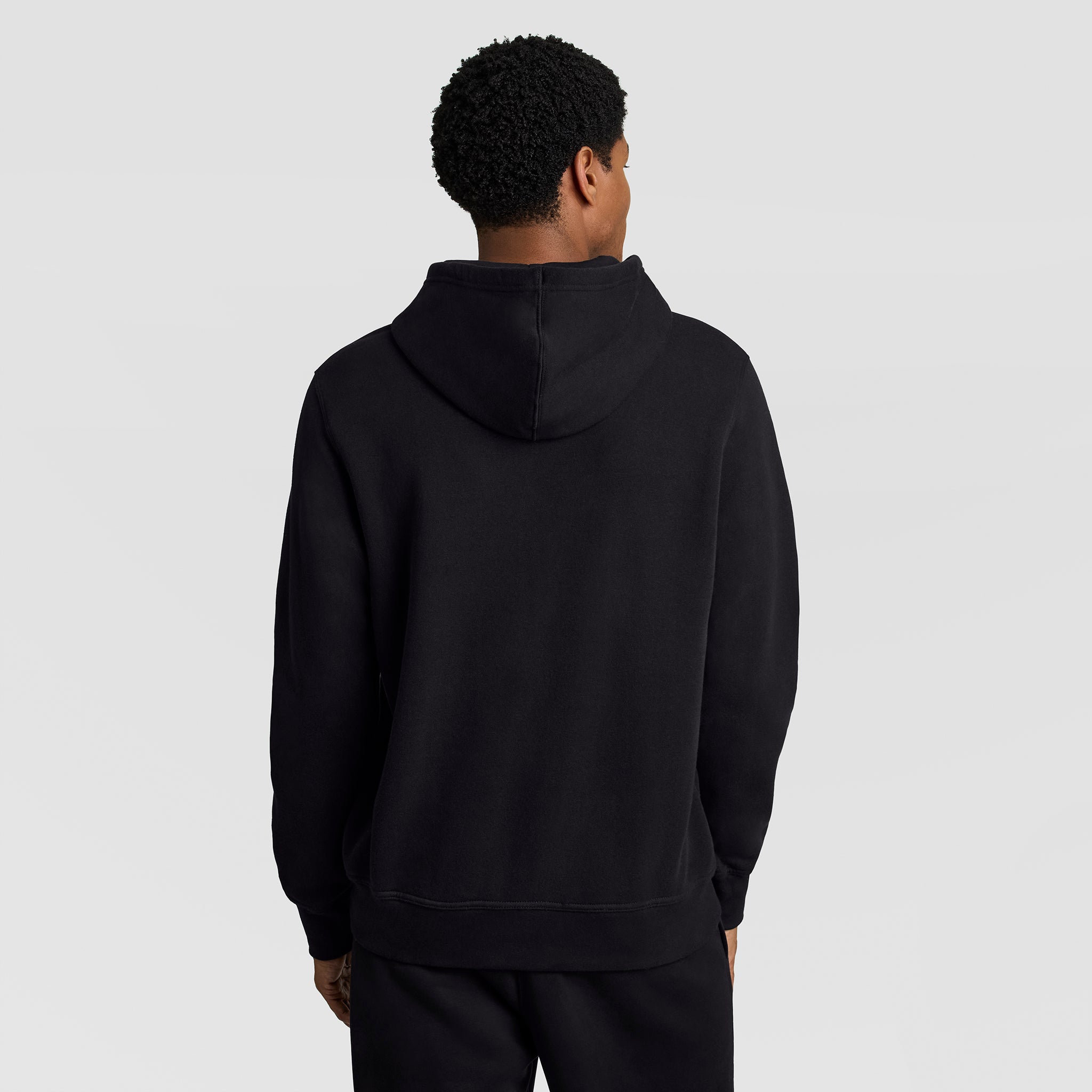 Champion Powerblend Hoodie Full Script Logo sweat à capuche noir