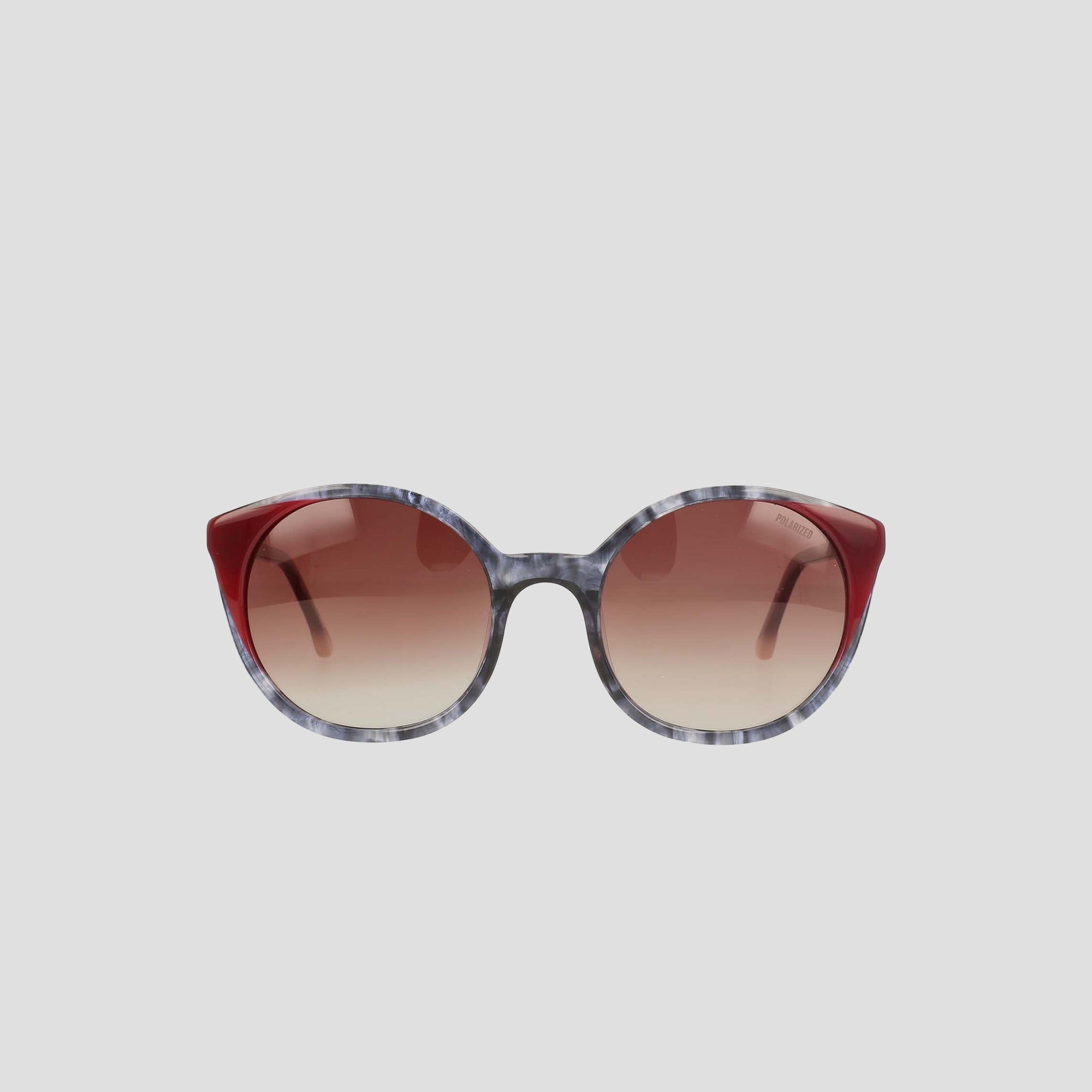 Champion Flirty Round lunettes soleil femme noir écaille polarisé
