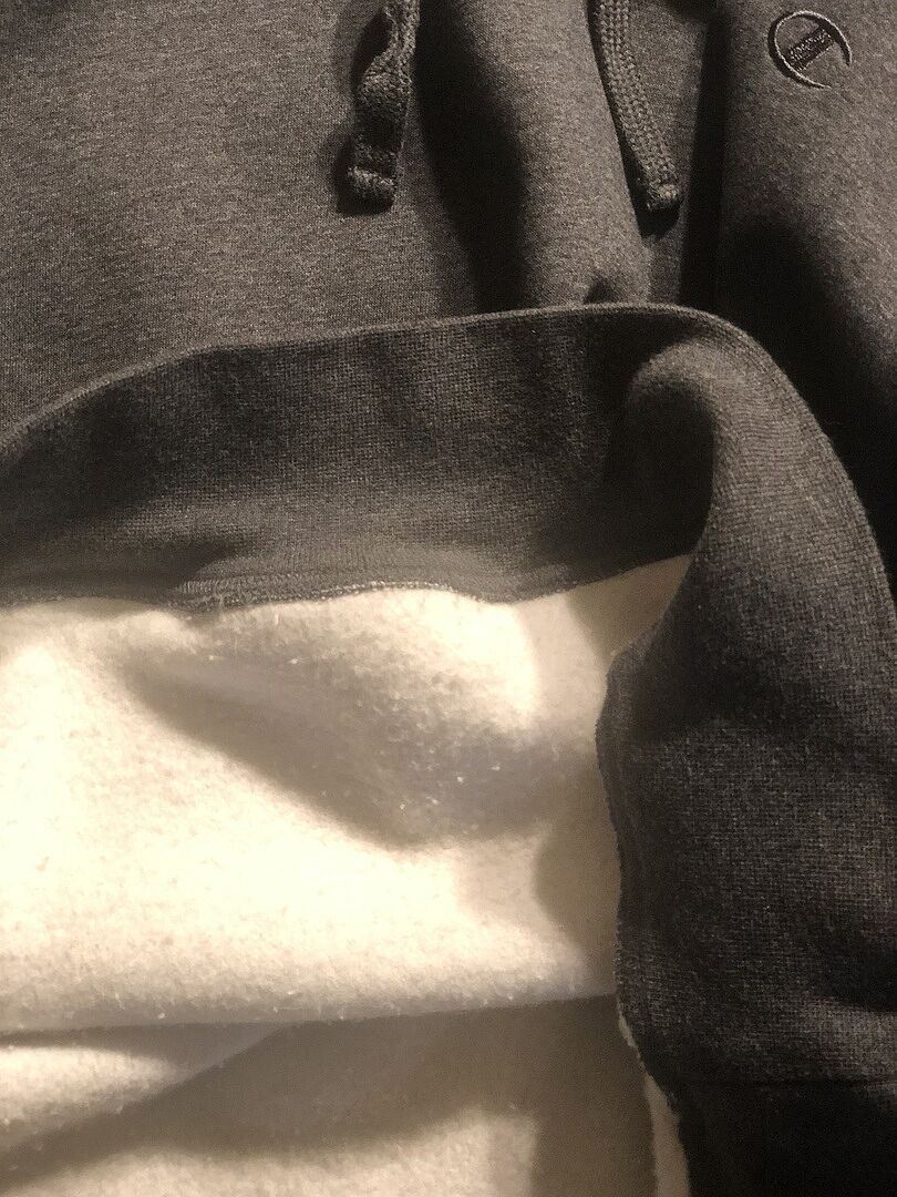 Champion Powerblend C Logo sweat à capuche bleu marine classique