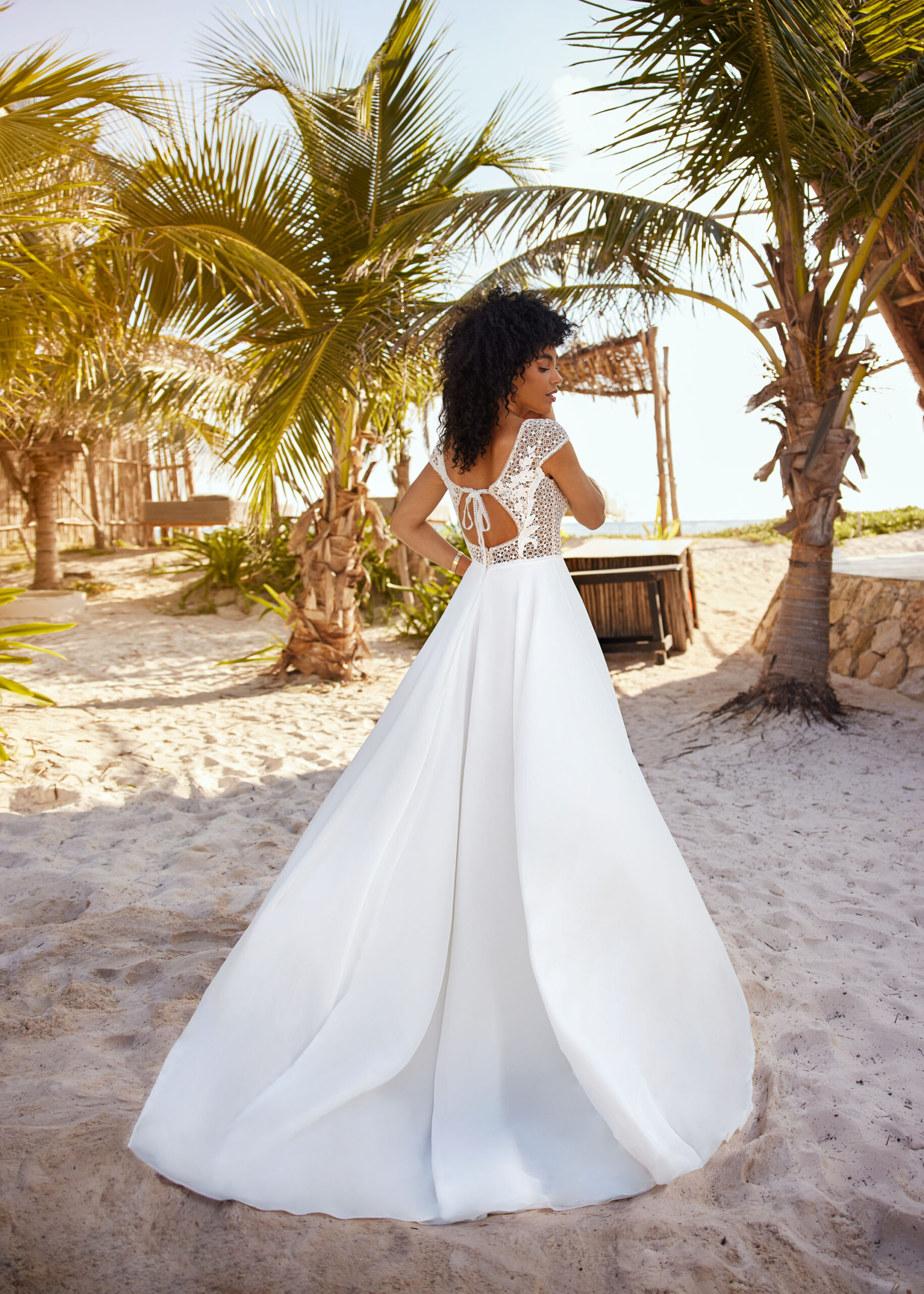 Hervé Paris Mystical Bodhi robe de mariée blanche longue