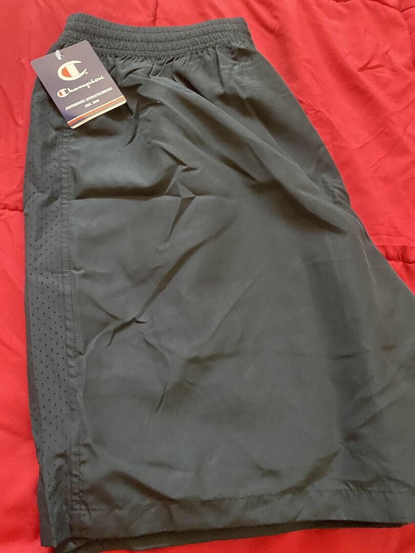 Champion 7" Woven short sport homme Black polyester