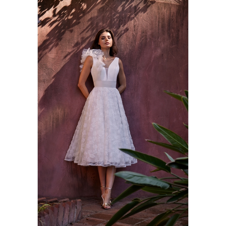 Le Jour de Notre Oui DIDIE robe de mariée sirène satin