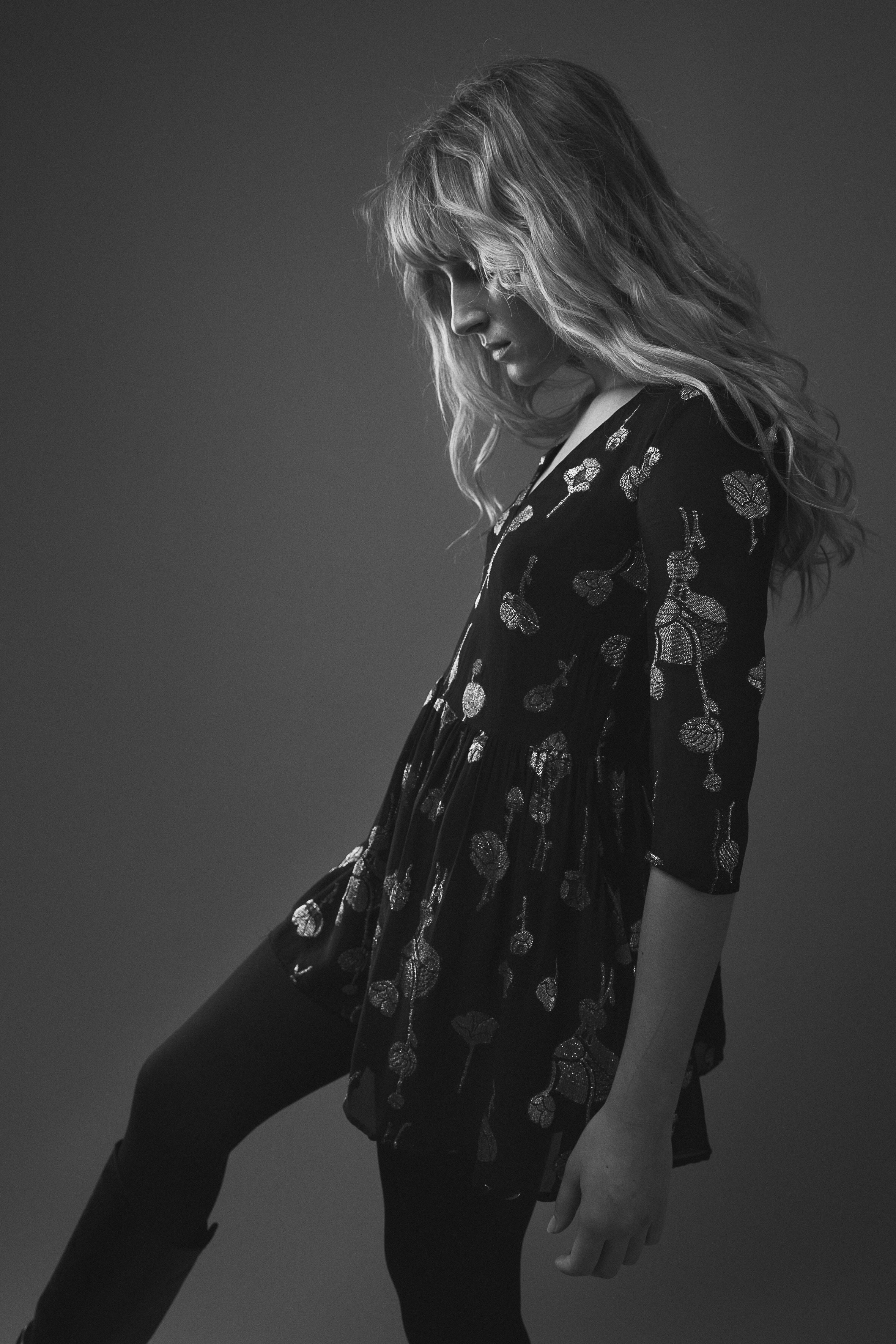 Maison Floret Accessoires Ian robe courte soie lurex
