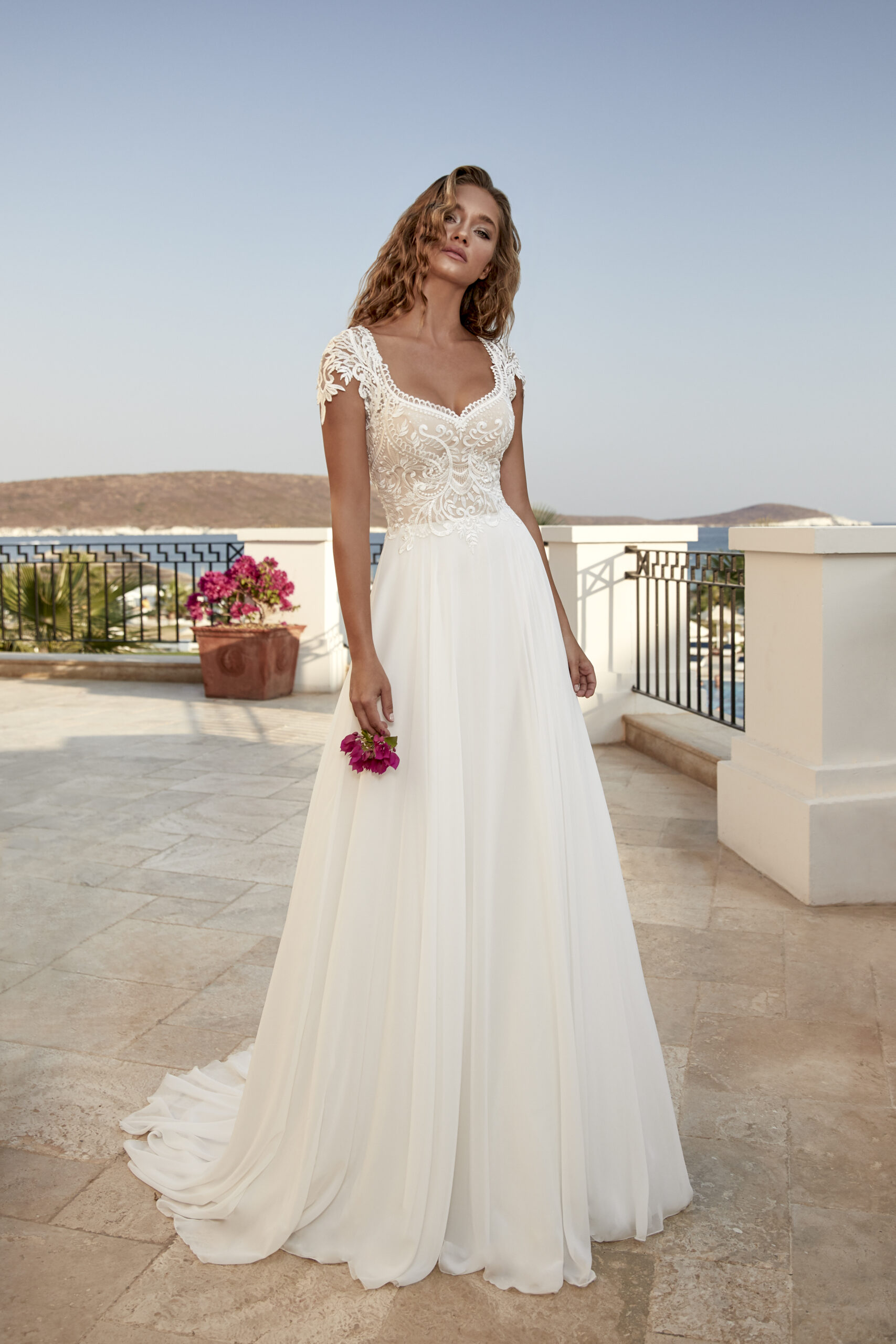 Hervé Paris Vintage Termignon robe de mariée ivoire