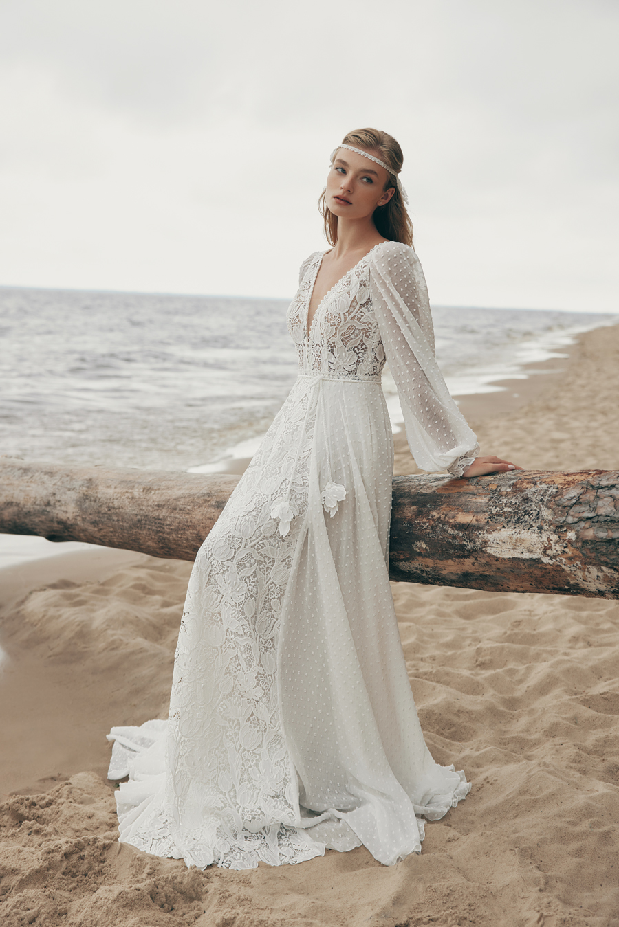 Le Jour de Notre Oui Aspen robe de mariée blanche