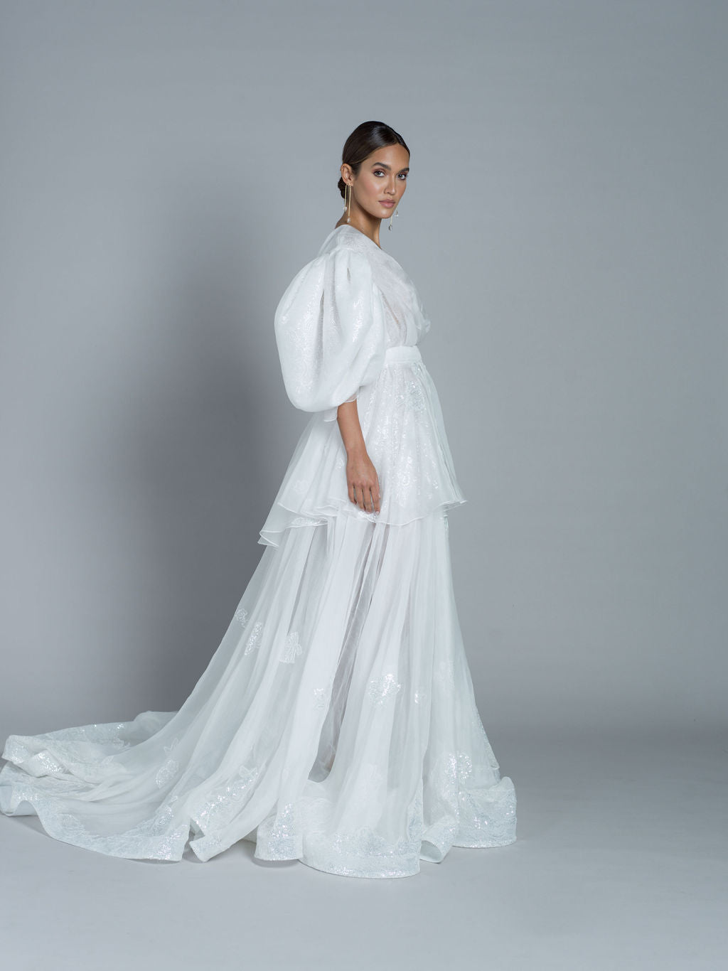 Rime Arodaky Bridal Nuit de Folie robe organza sequins