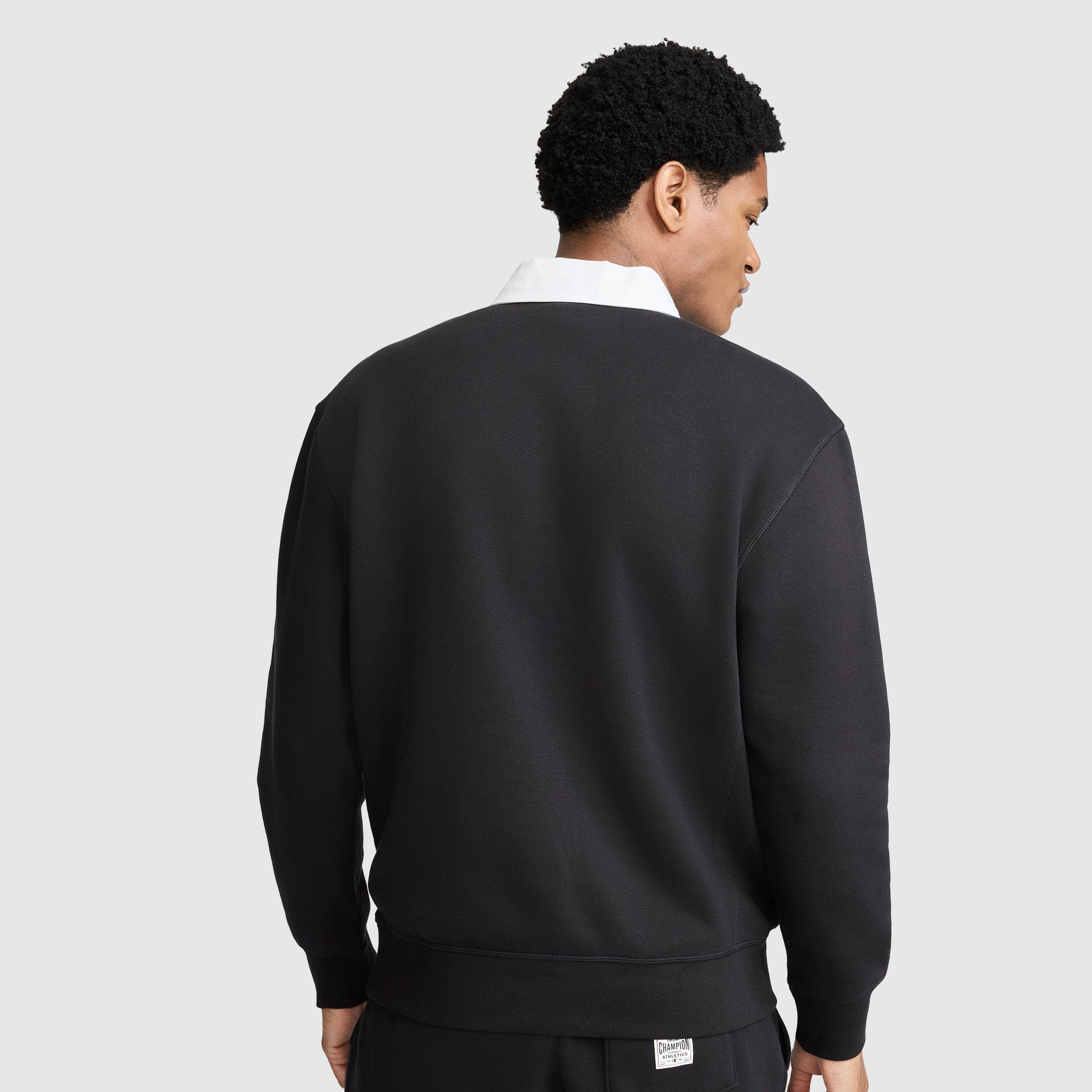 Champion Fleece Rugby sweat Black