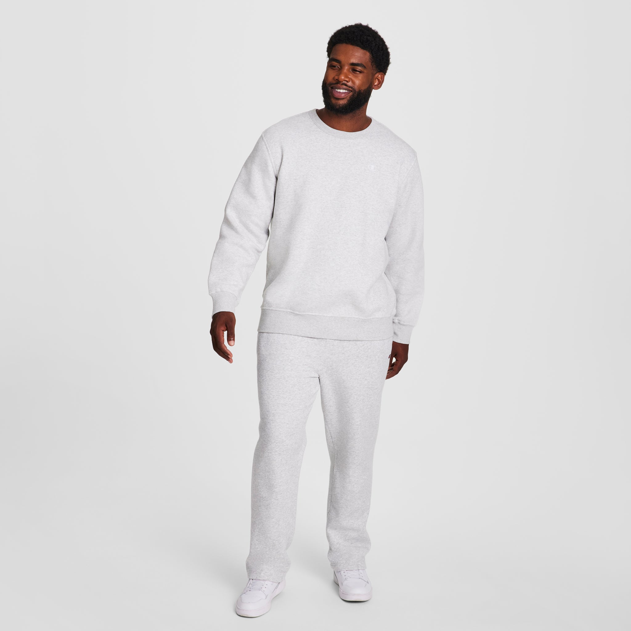 Champion Powerblend sweat col rond gris 3XL molleton