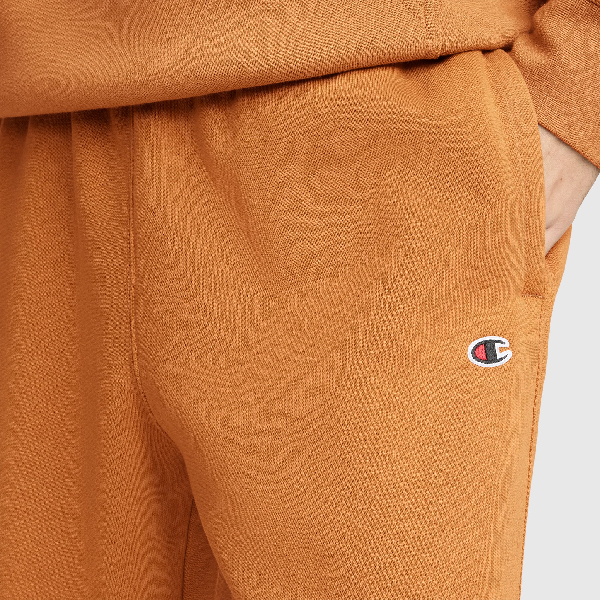 Champion Powerblend Joggers C Logo jogging orange coton
