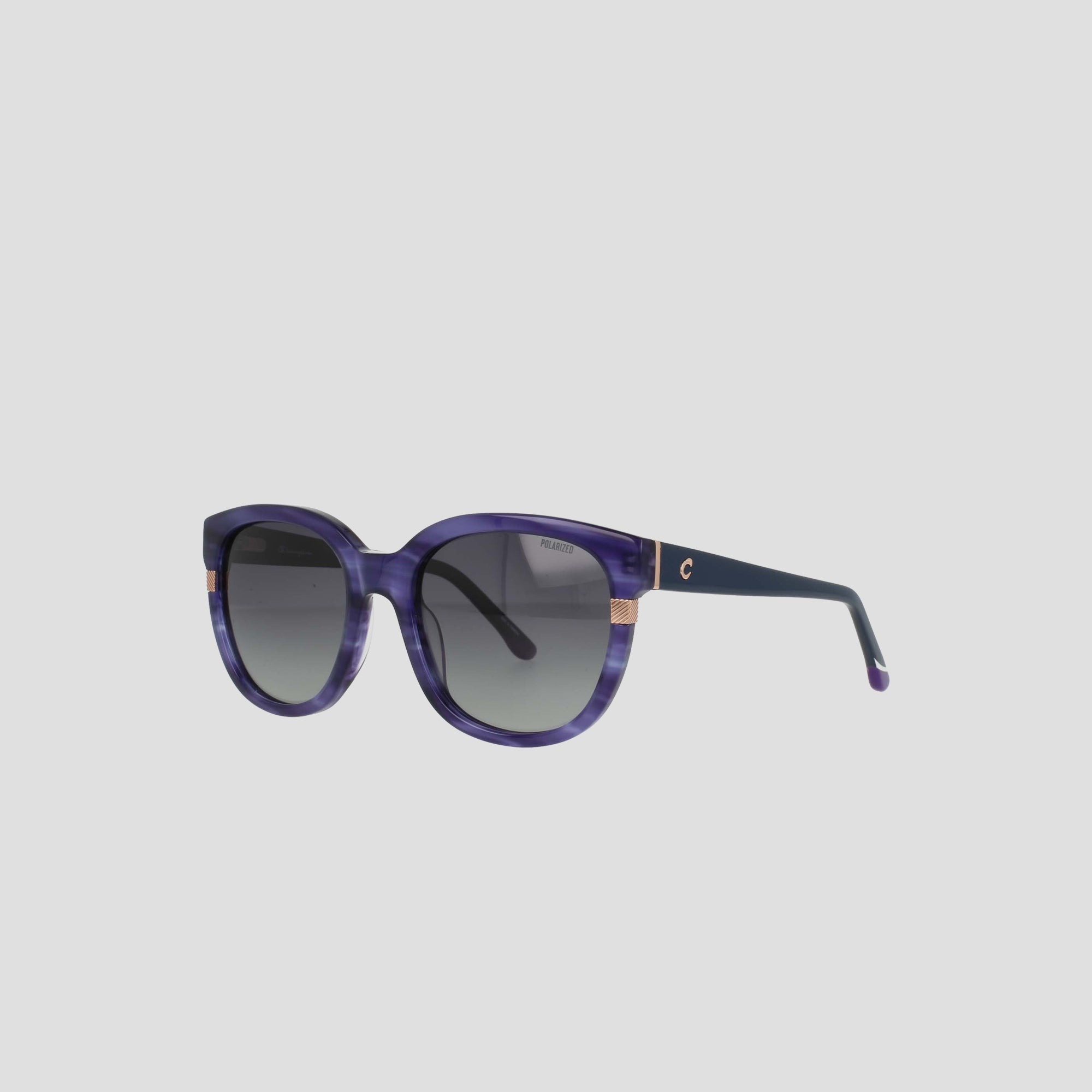 Champion Curvaceous Square Lunettes Soleil Femme Bleu